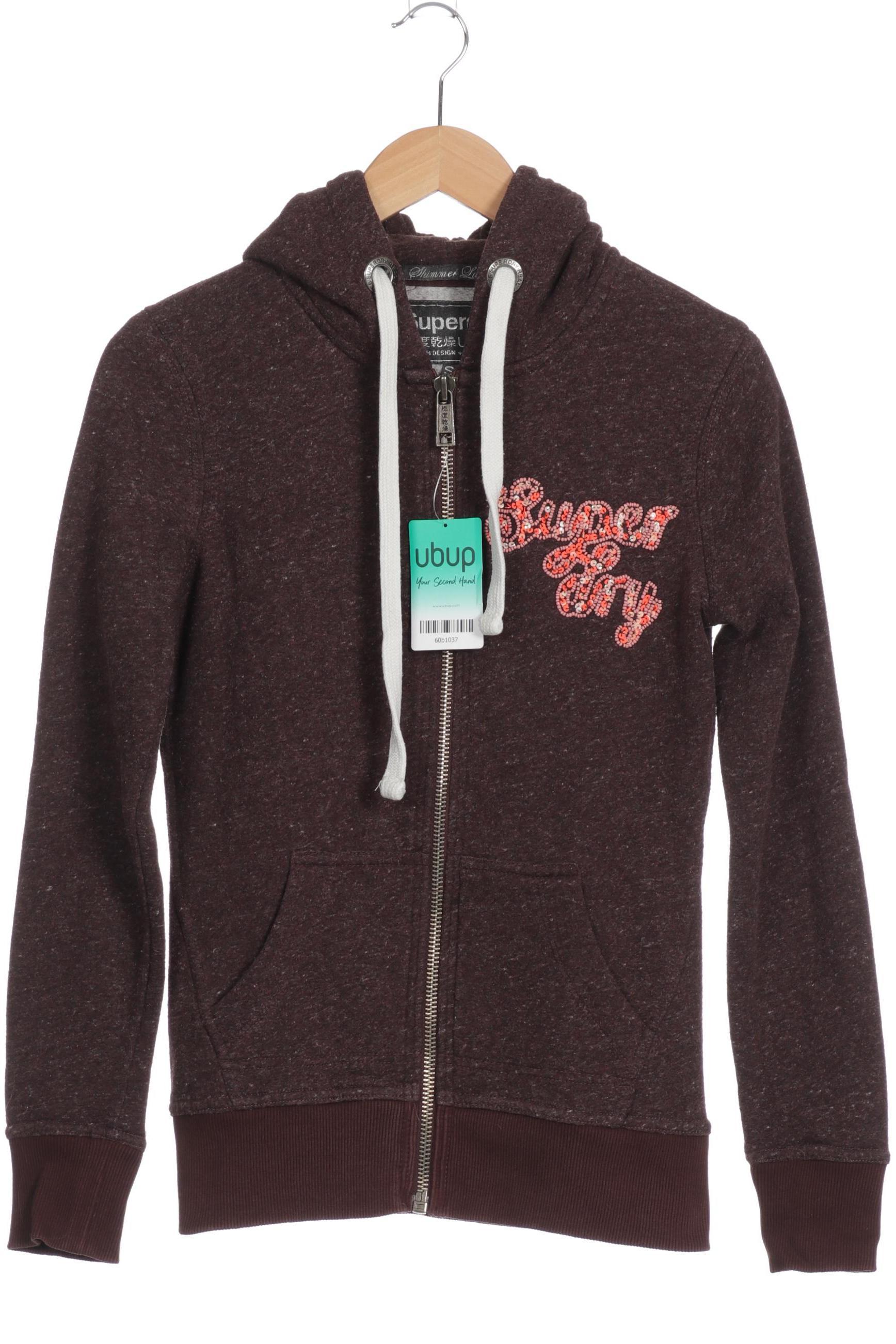 

Superdry Damen Kapuzenpullover, braun, Gr.