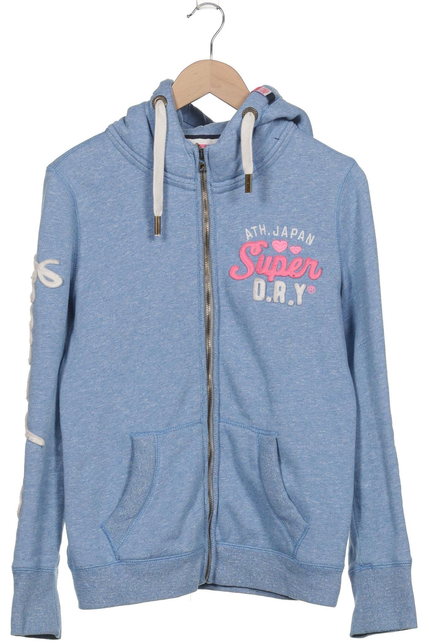 

Superdry Damen Kapuzenpullover, hellblau, Gr. 42