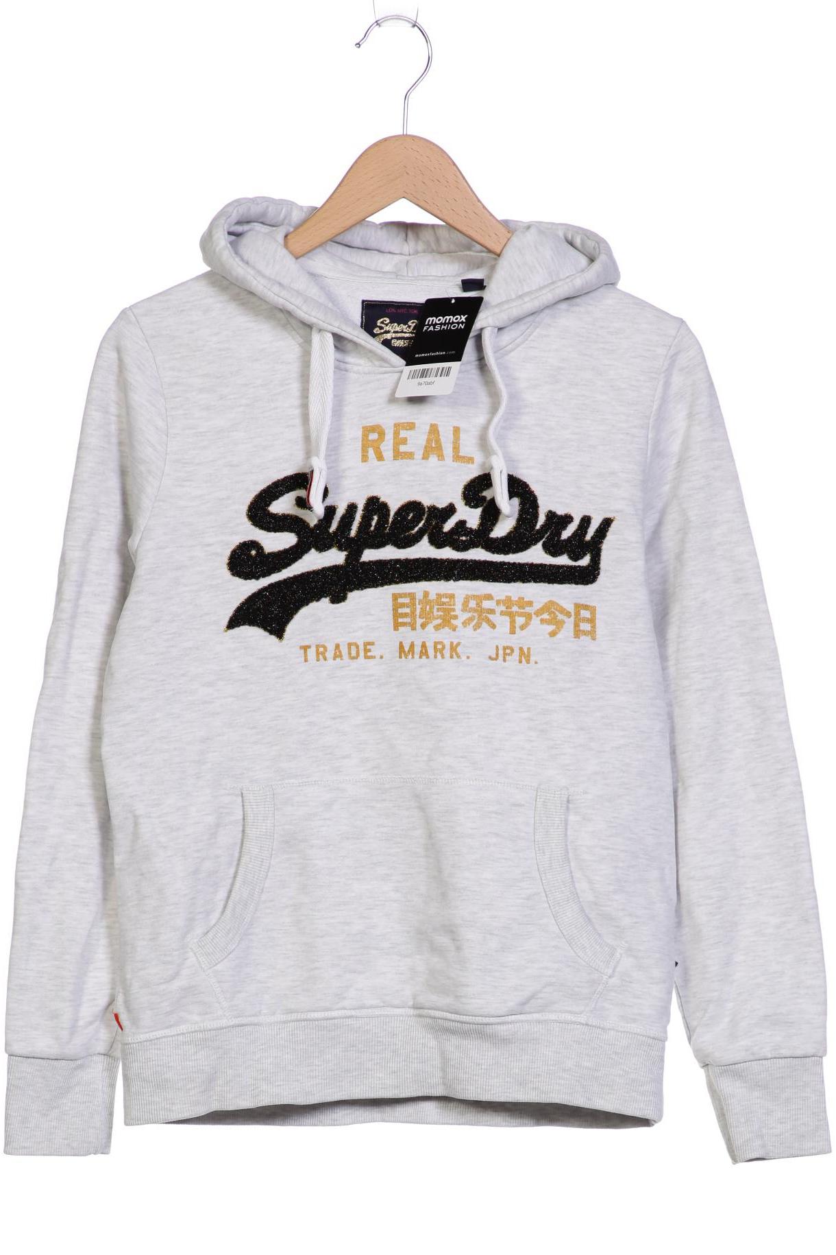 

Superdry Damen Kapuzenpullover, grau, Gr. 42