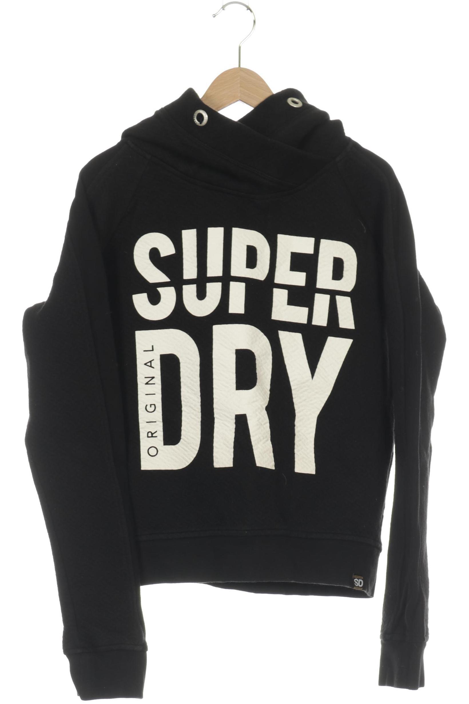 

Superdry Damen Kapuzenpullover, schwarz, Gr.