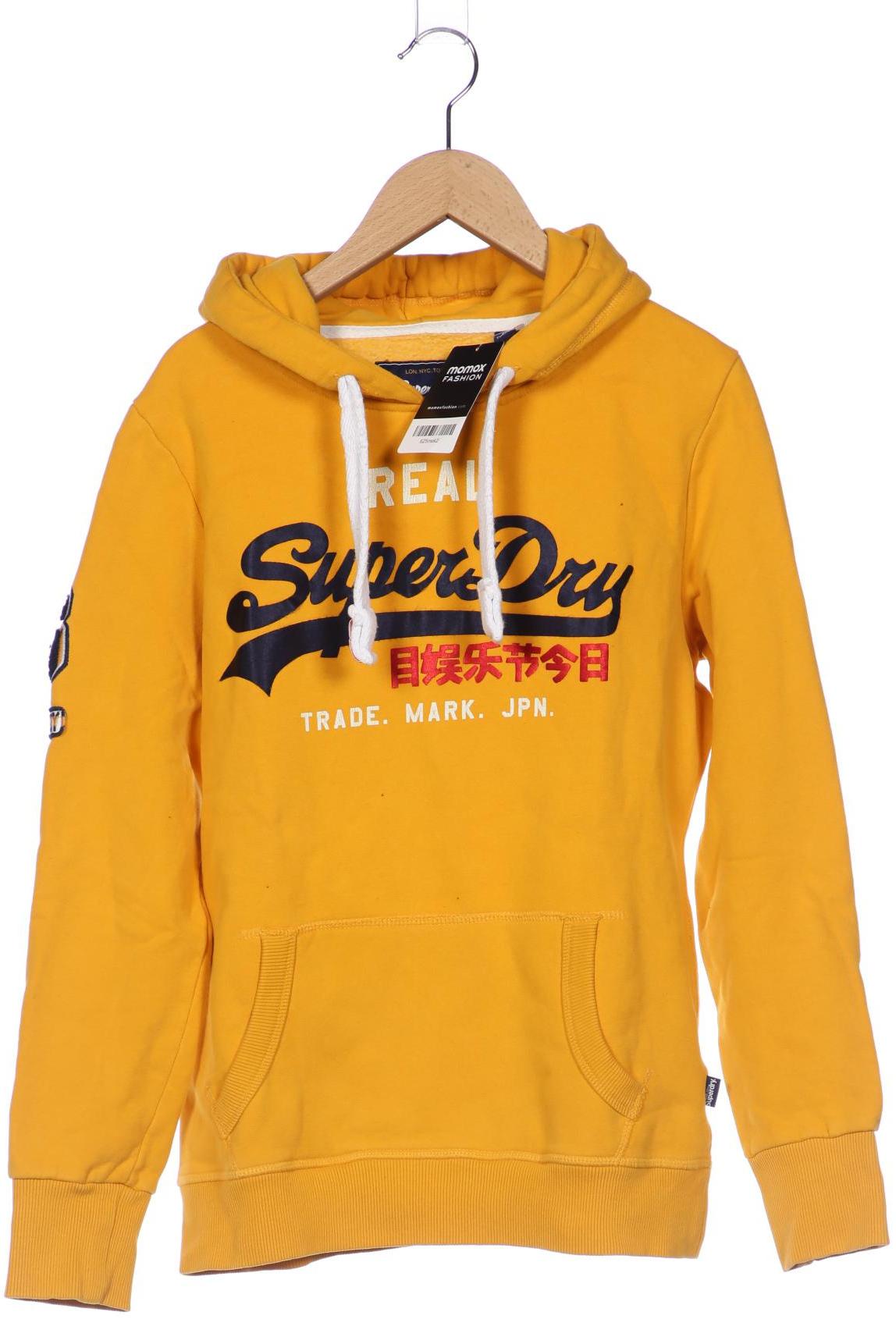 

Superdry Damen Kapuzenpullover, gelb, Gr. 38