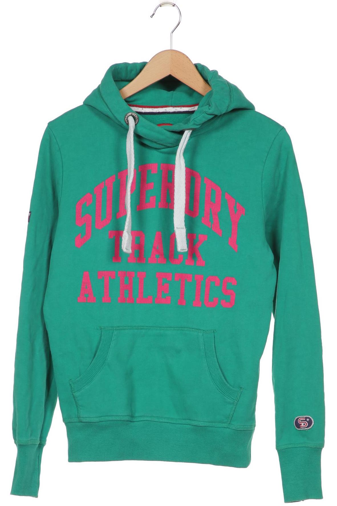 

Superdry Damen Kapuzenpullover, grün, Gr. 38