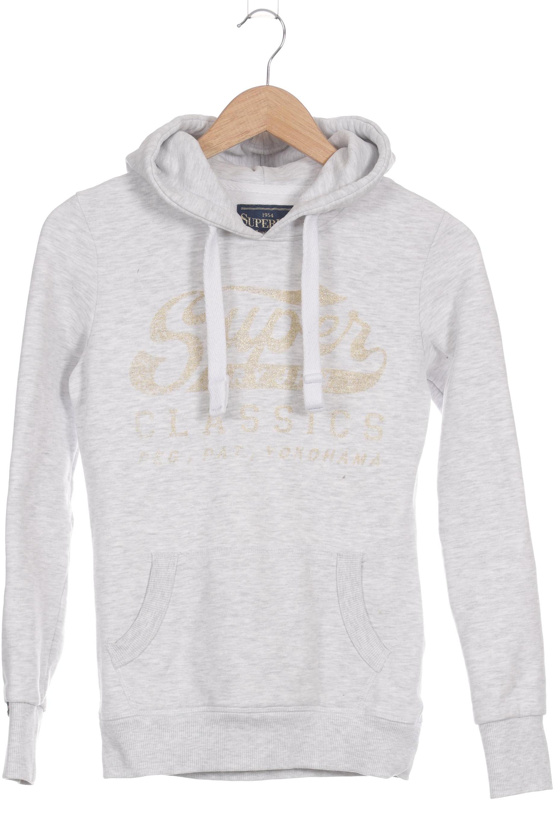 

Superdry Damen Kapuzenpullover, grau, Gr.