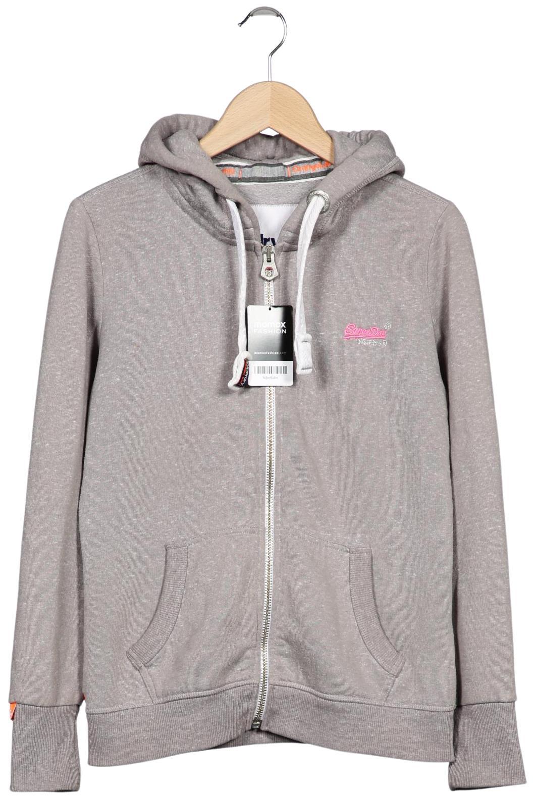 

Superdry Damen Kapuzenpullover, grau, Gr. 38