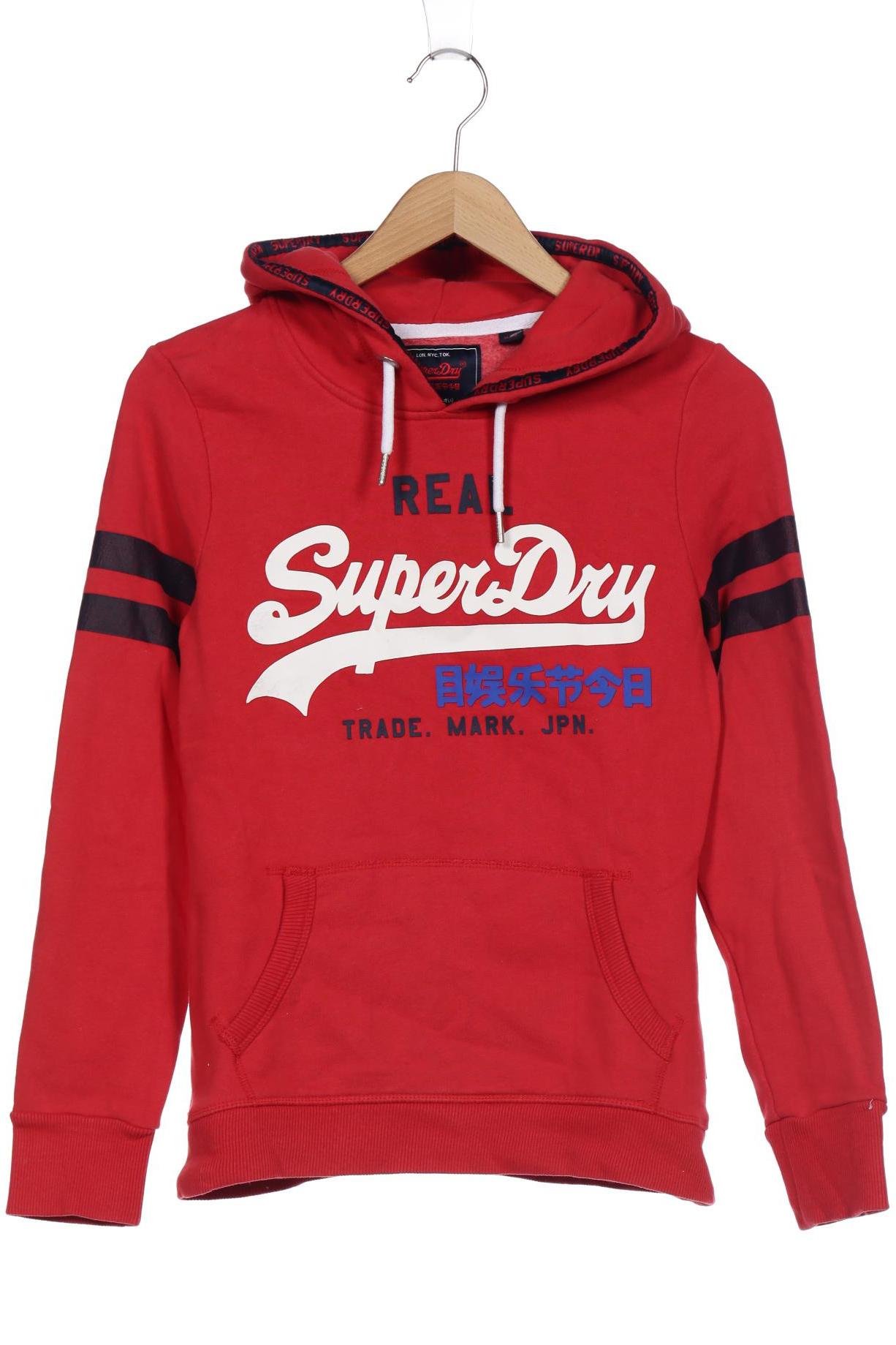 

Superdry Damen Kapuzenpullover, rot