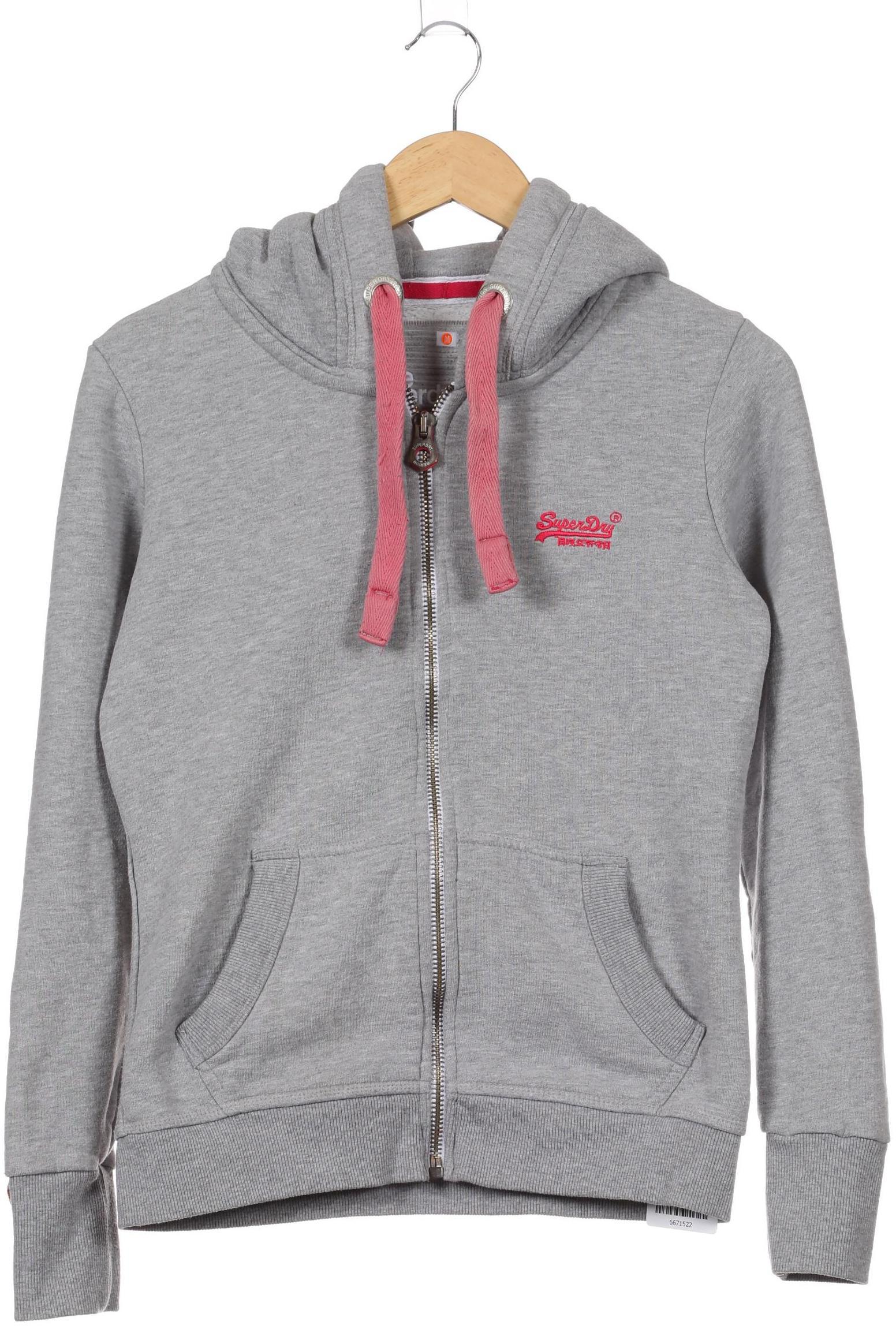 

Superdry Damen Kapuzenpullover, grau, Gr.