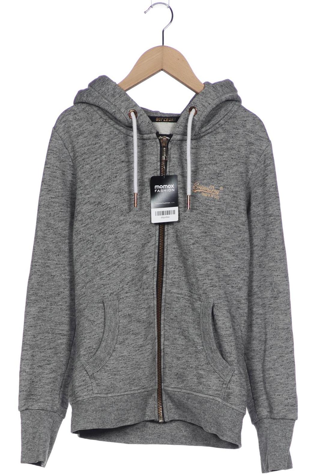 

Superdry Damen Kapuzenpullover, grau, Gr. 38