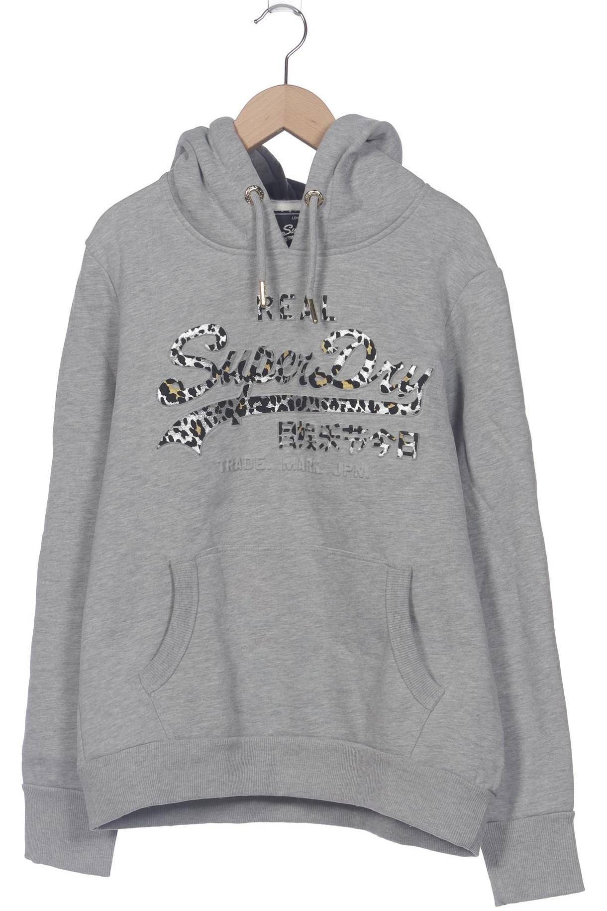 

Superdry Damen Kapuzenpullover, grau, Gr. 44