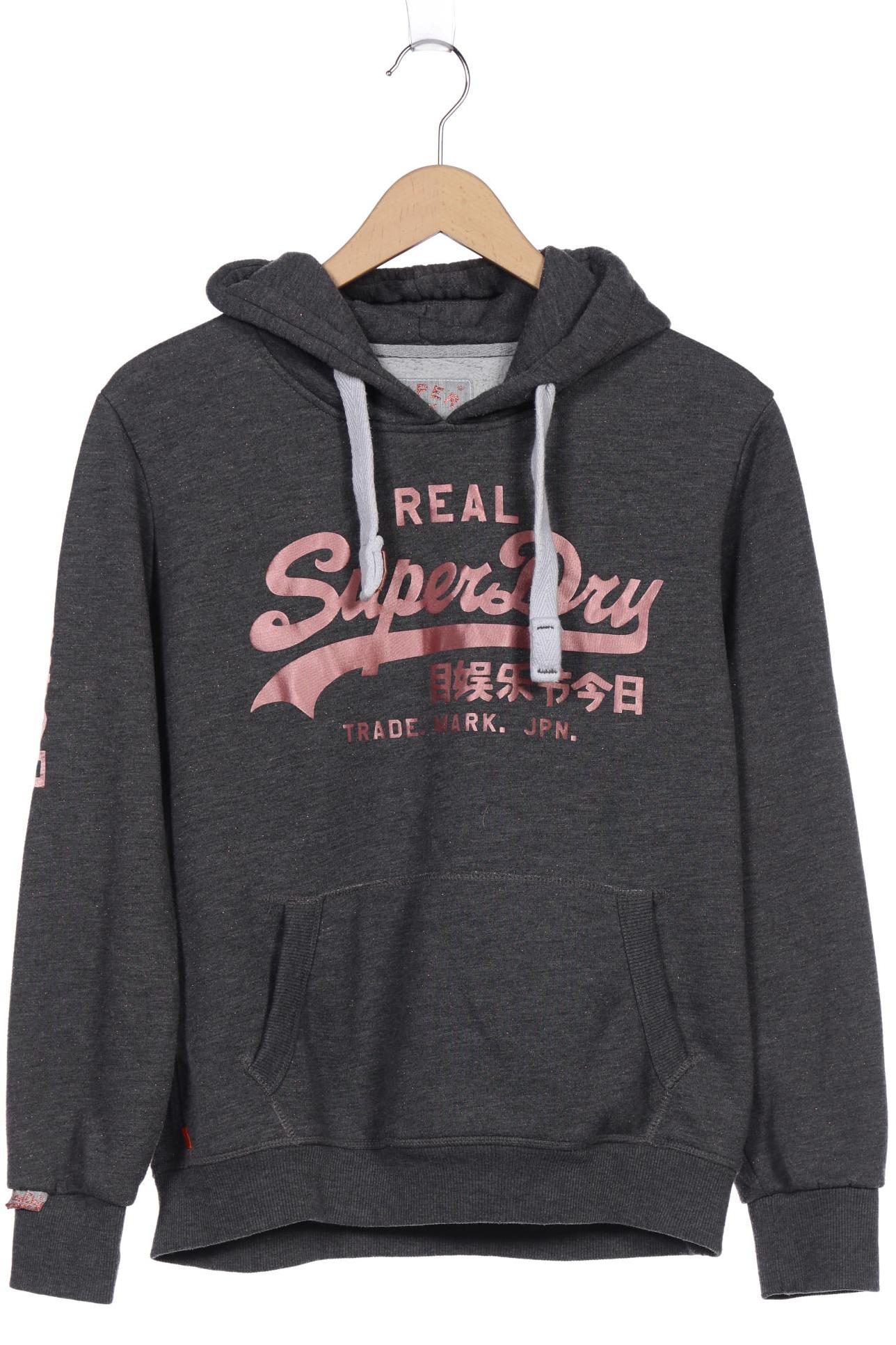 

Superdry Damen Kapuzenpullover, grau, Gr. 44