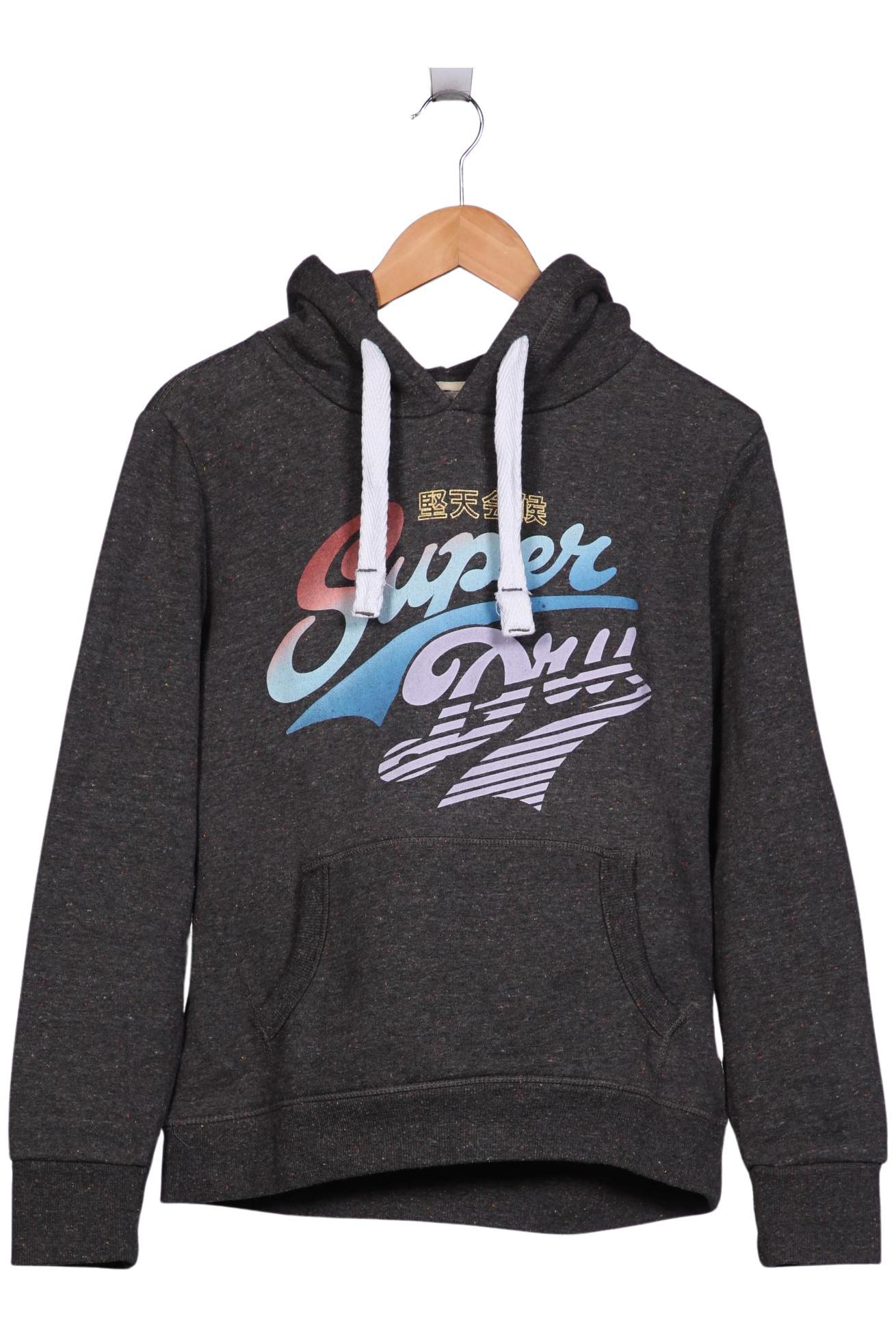 

Superdry Damen Kapuzenpullover, grau, Gr. 42
