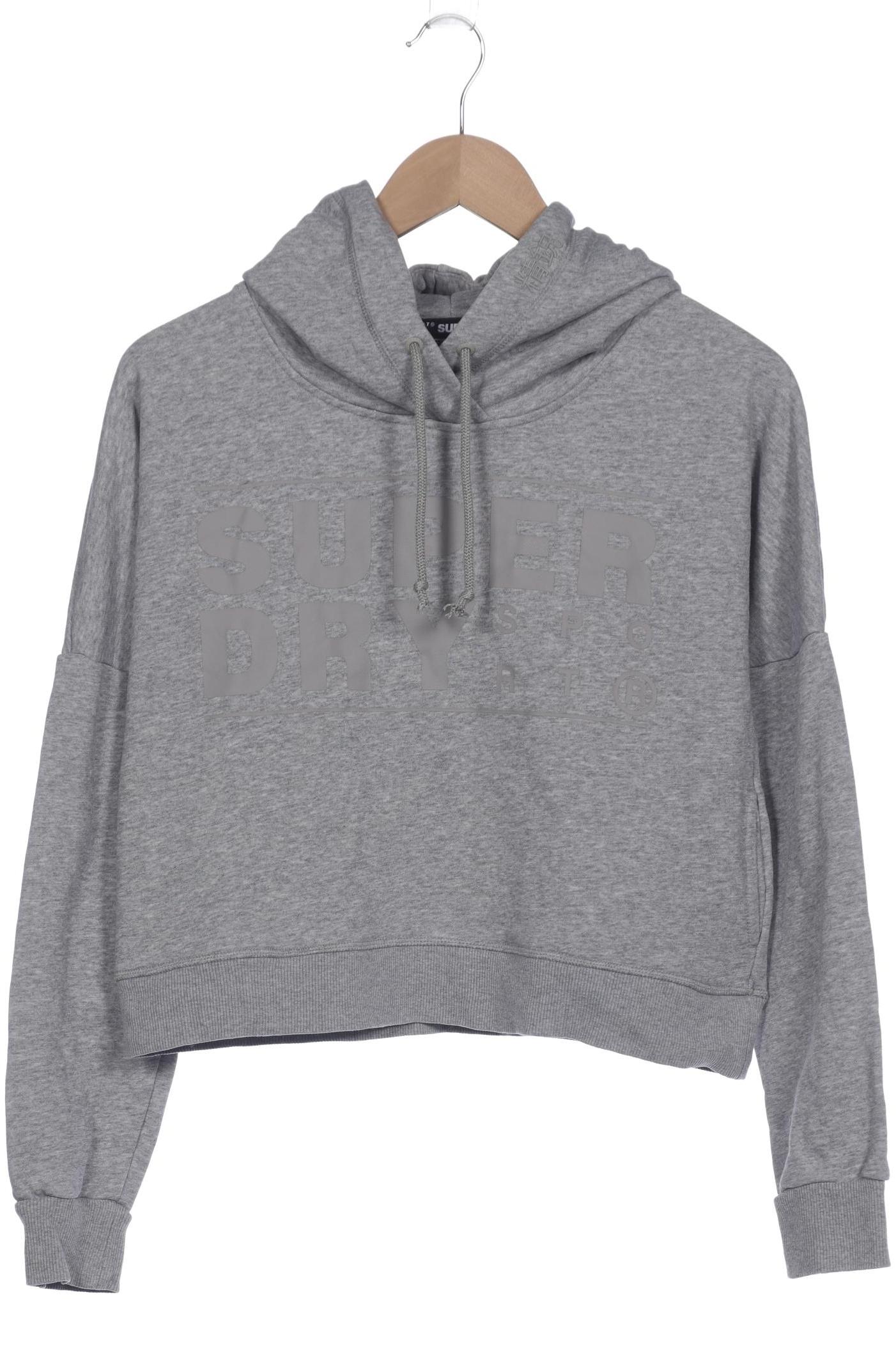 

Superdry Damen Kapuzenpullover, grau, Gr. 34