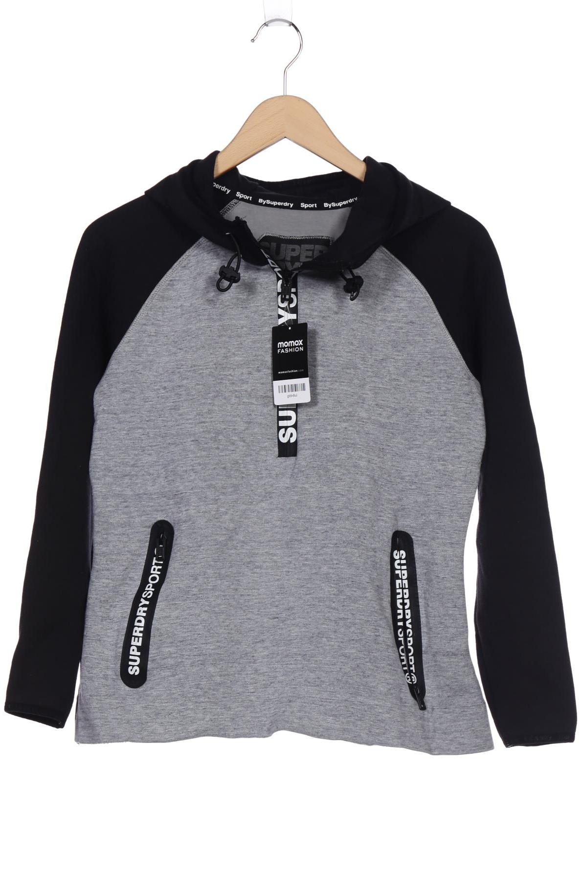 

Superdry Damen Kapuzenpullover, grau, Gr. 42