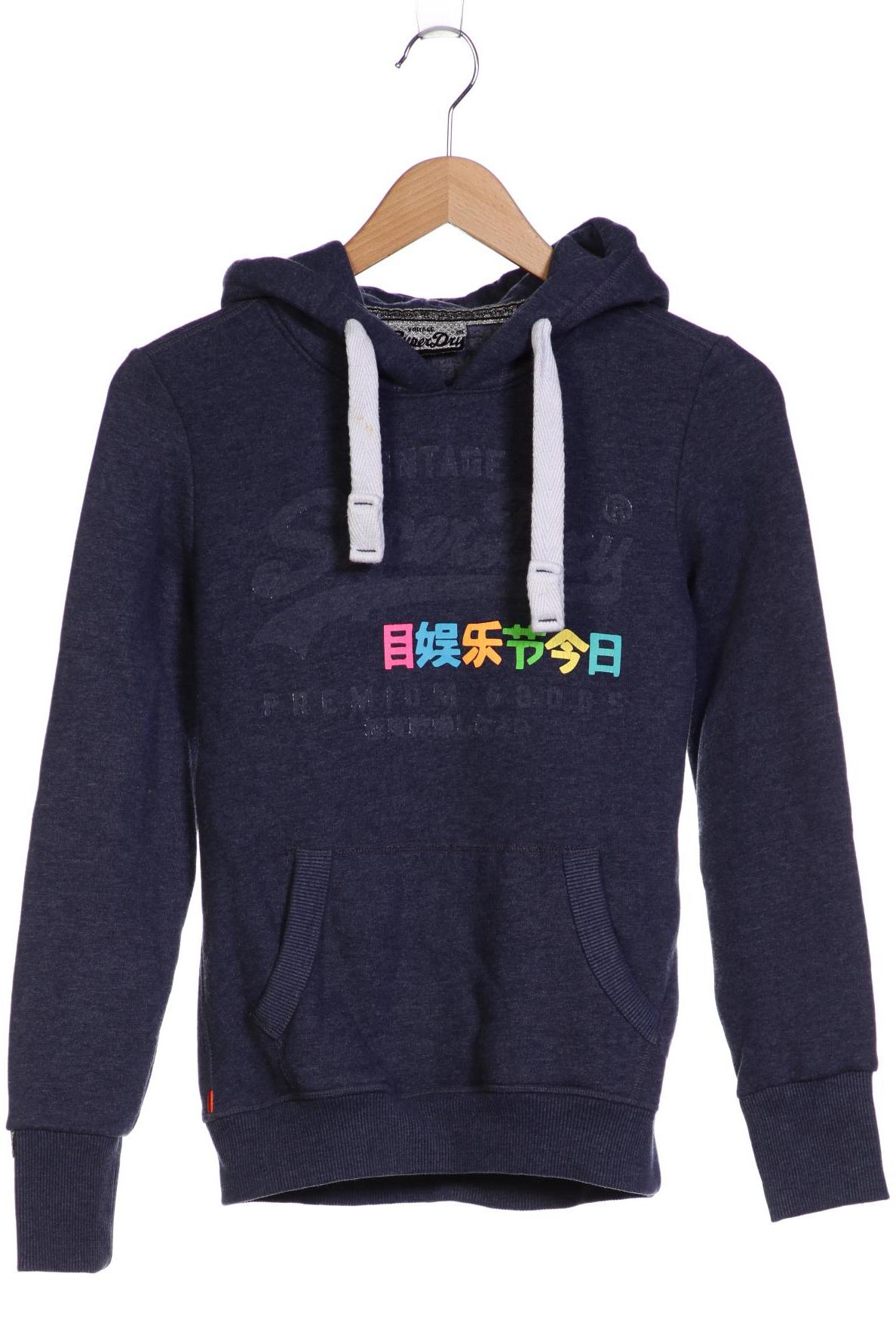 

Superdry Damen Kapuzenpullover, marineblau, Gr. 34