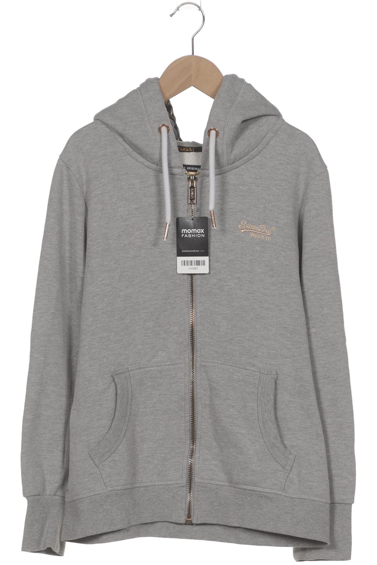 

Superdry Damen Kapuzenpullover, grau, Gr. 44