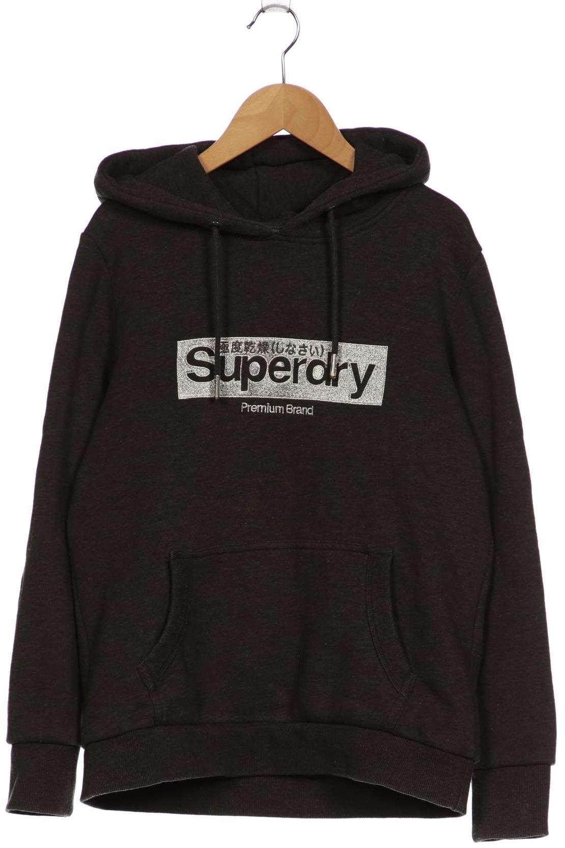 

Superdry Damen Kapuzenpullover, grau, Gr. 40