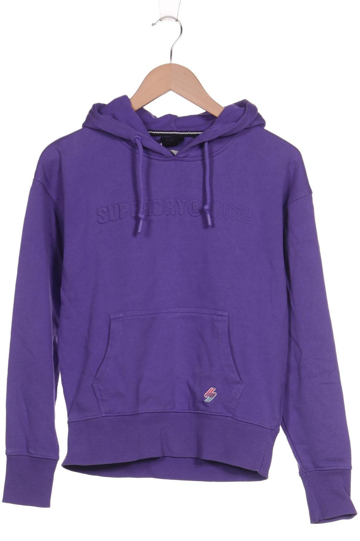 

Superdry Damen Kapuzenpullover, flieder, Gr. 38