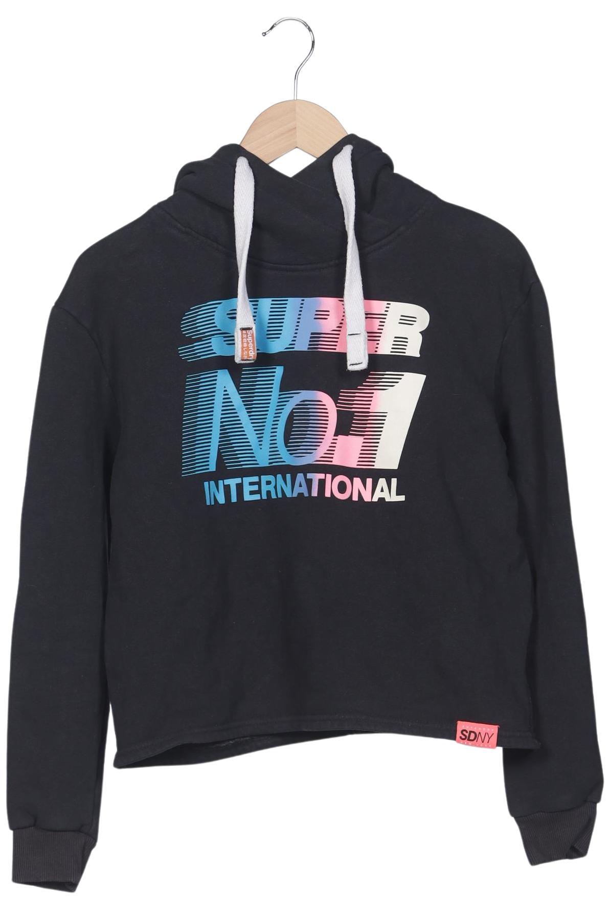

Superdry Damen Kapuzenpullover, schwarz, Gr. 36