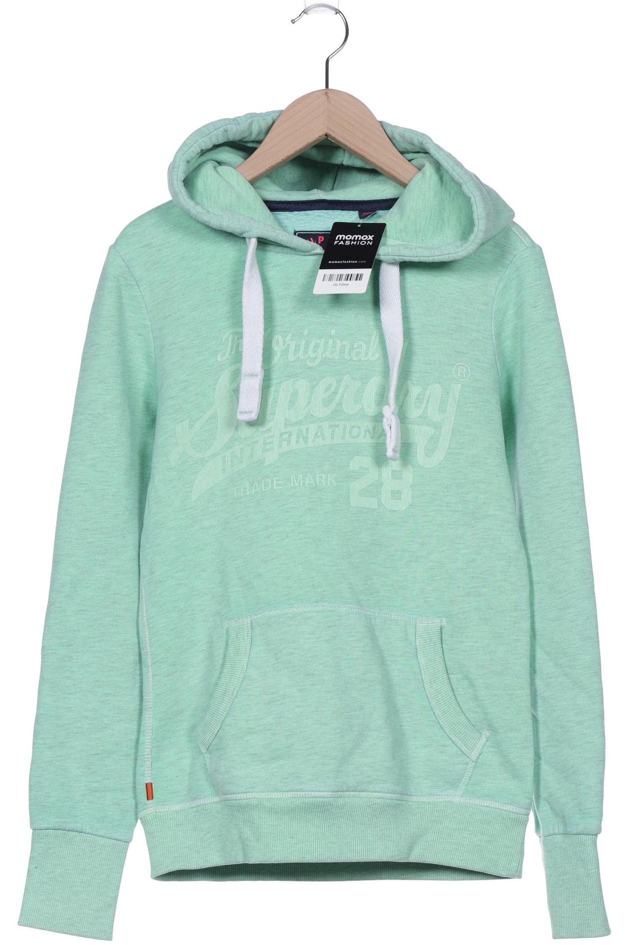 

Superdry Damen Kapuzenpullover, türkis, Gr. 34