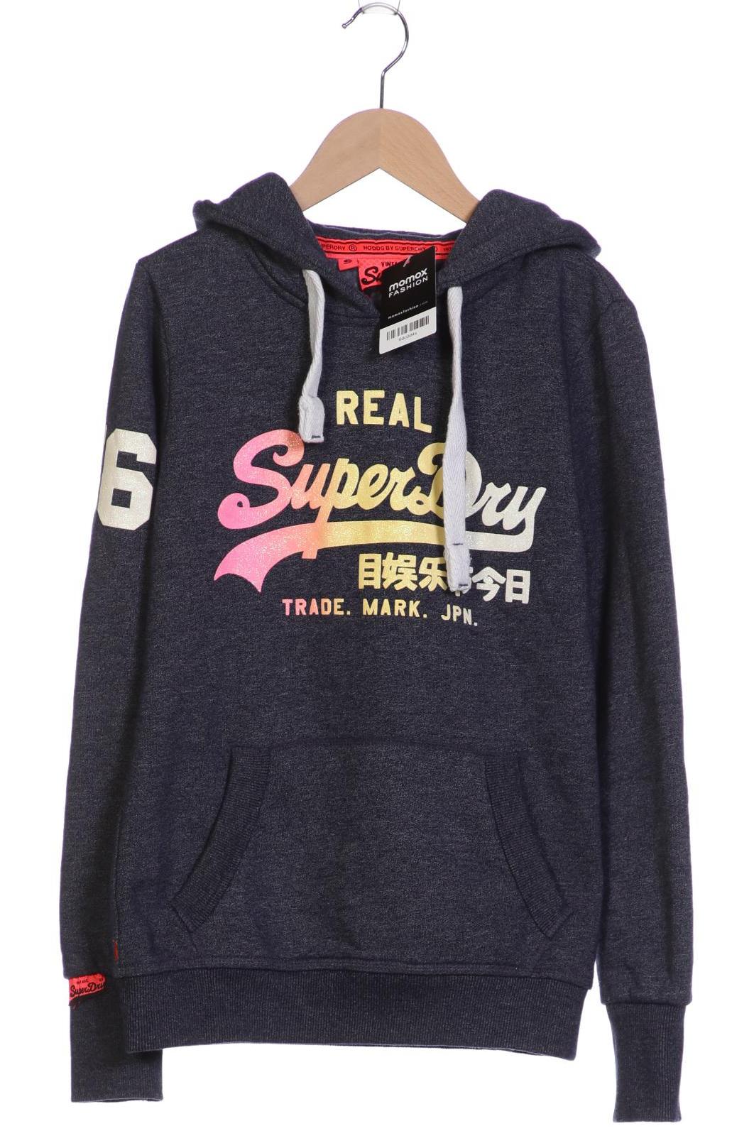 

Superdry Damen Kapuzenpullover, blau