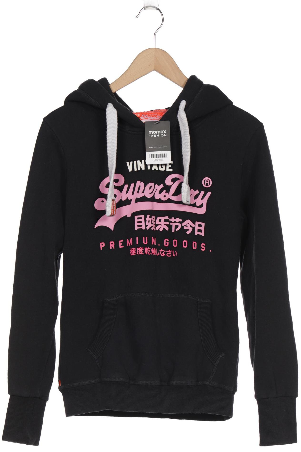 

Superdry Damen Kapuzenpullover, schwarz