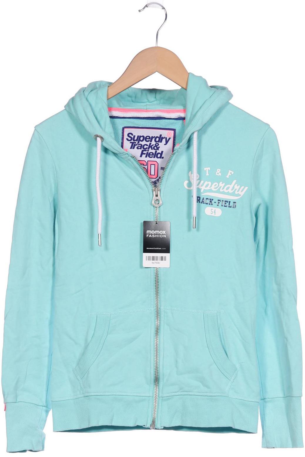 

Superdry Damen Kapuzenpullover, blau, Gr. 36