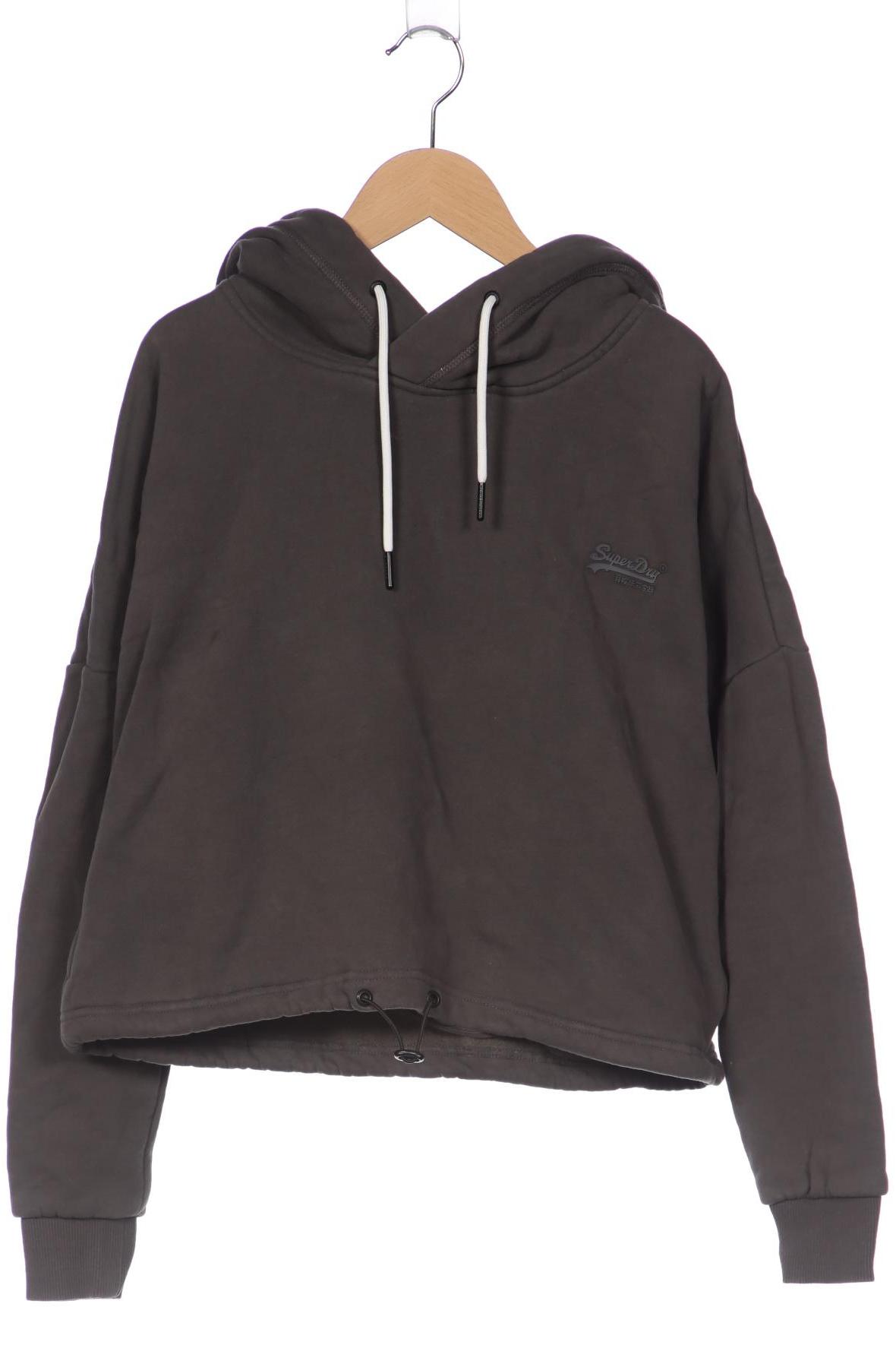 

Superdry Damen Kapuzenpullover, grau, Gr. 36