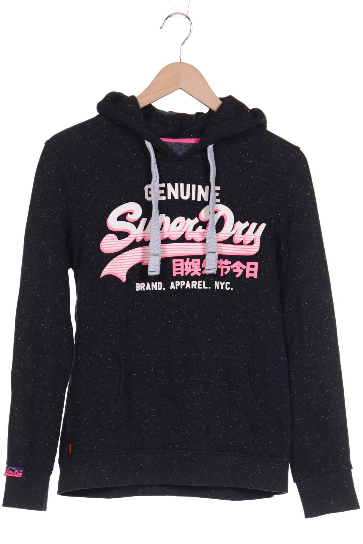 

Superdry Damen Kapuzenpullover, schwarz