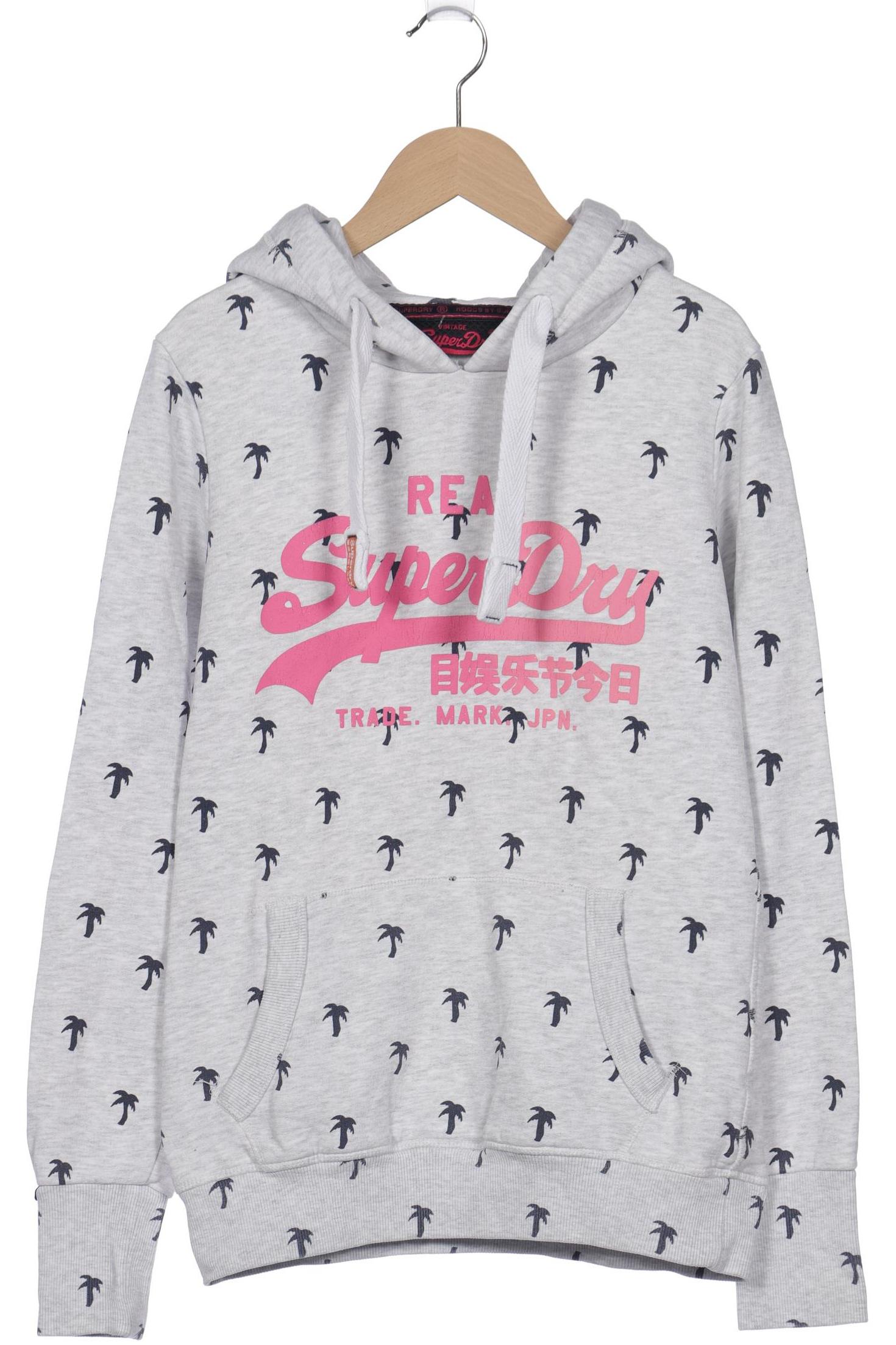 

Superdry Damen Kapuzenpullover, grau