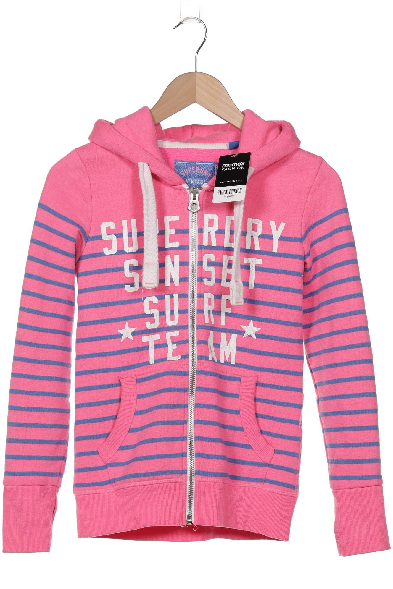 

Superdry Damen Kapuzenpullover, pink, Gr. 36