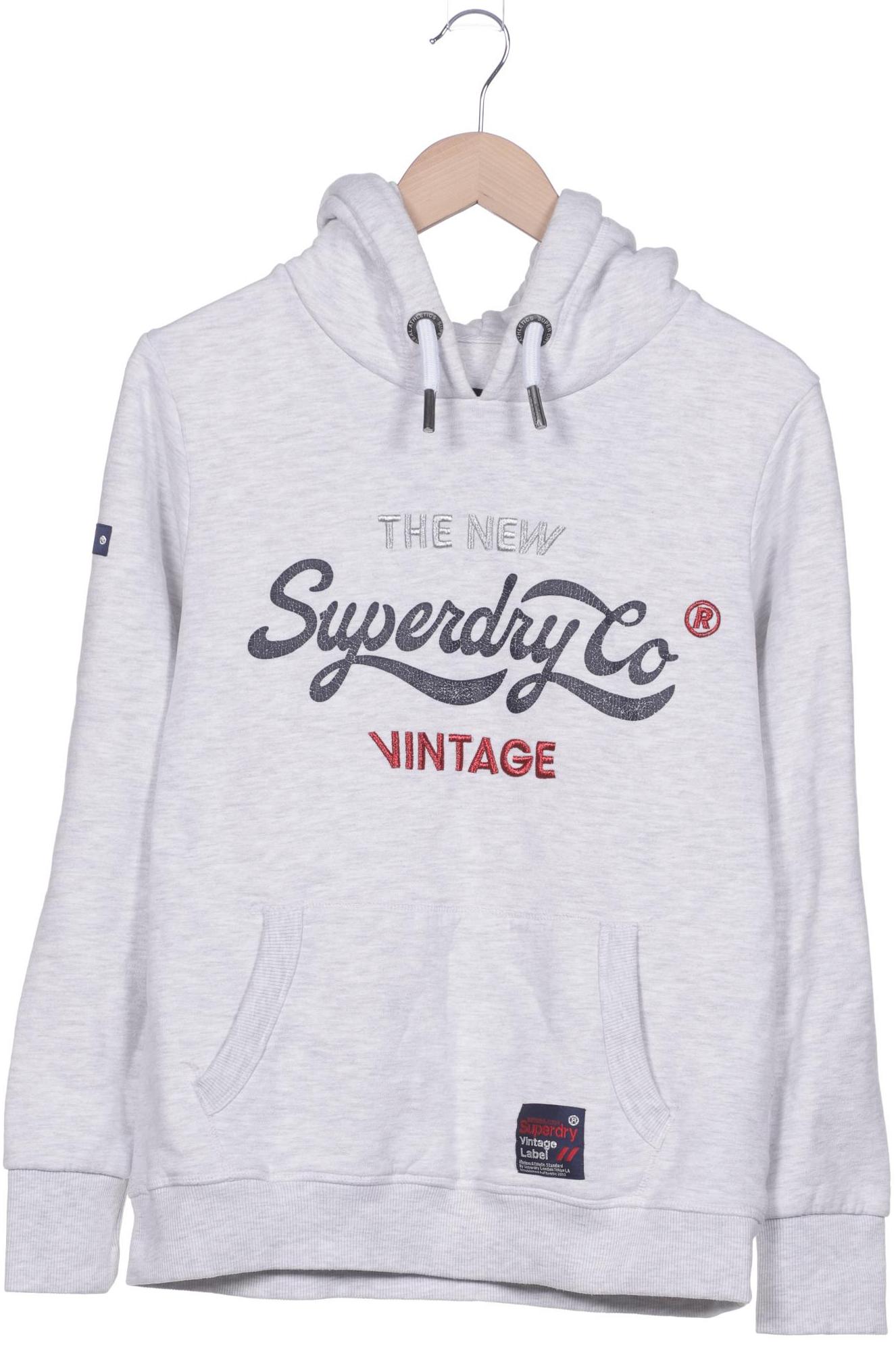 

Superdry Damen Kapuzenpullover, grau, Gr. 42