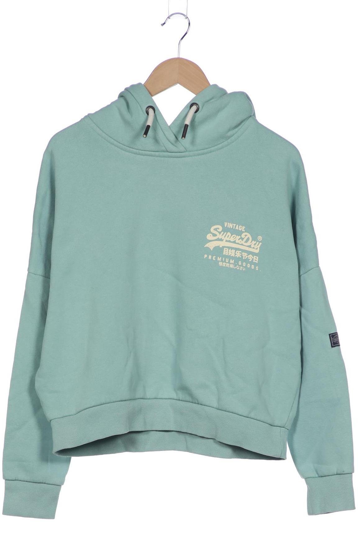 

Superdry Damen Kapuzenpullover, türkis, Gr. 42