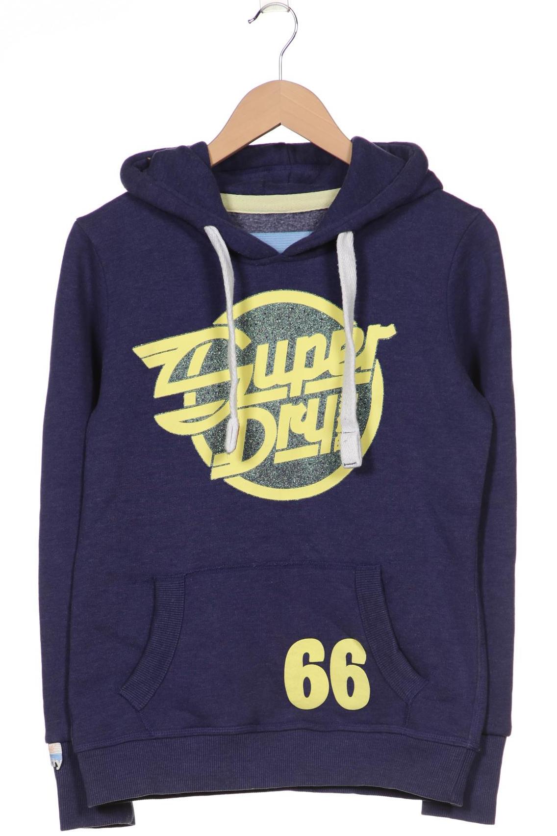 

Superdry Damen Kapuzenpullover, blau