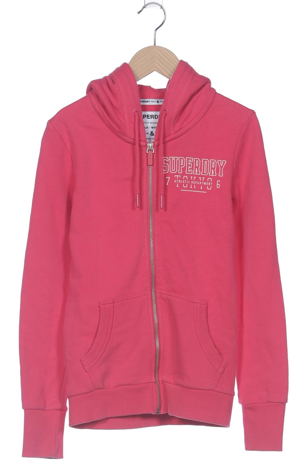 

Superdry Damen Kapuzenpullover, pink, Gr. 34