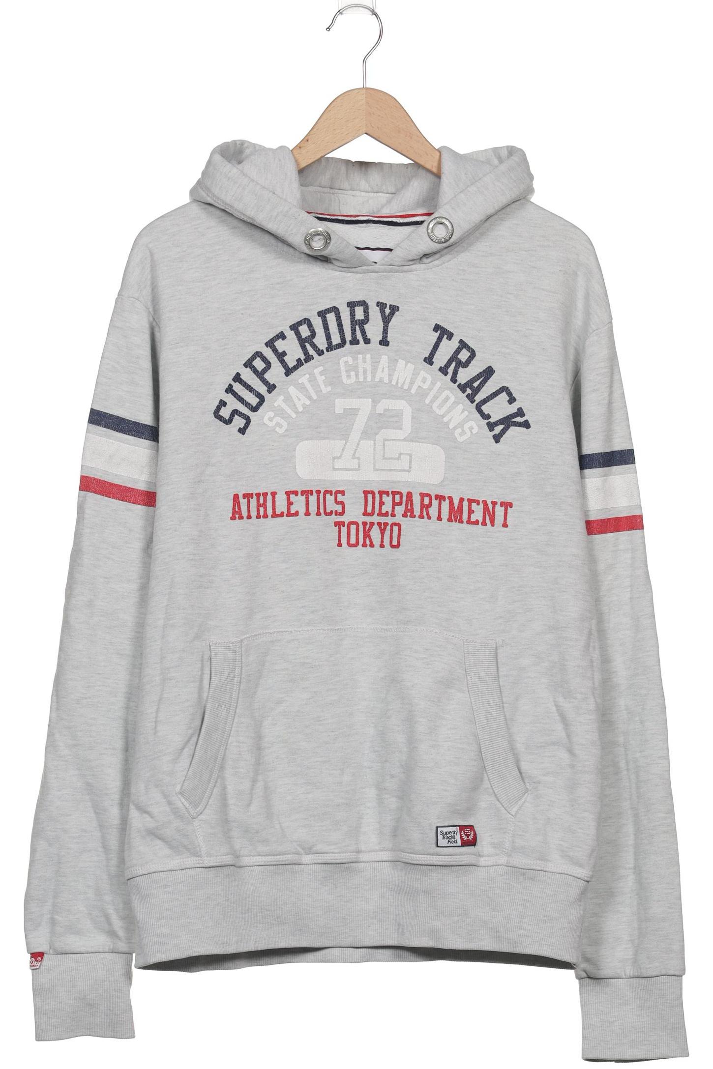 

Superdry Damen Kapuzenpullover, grau, Gr. 46