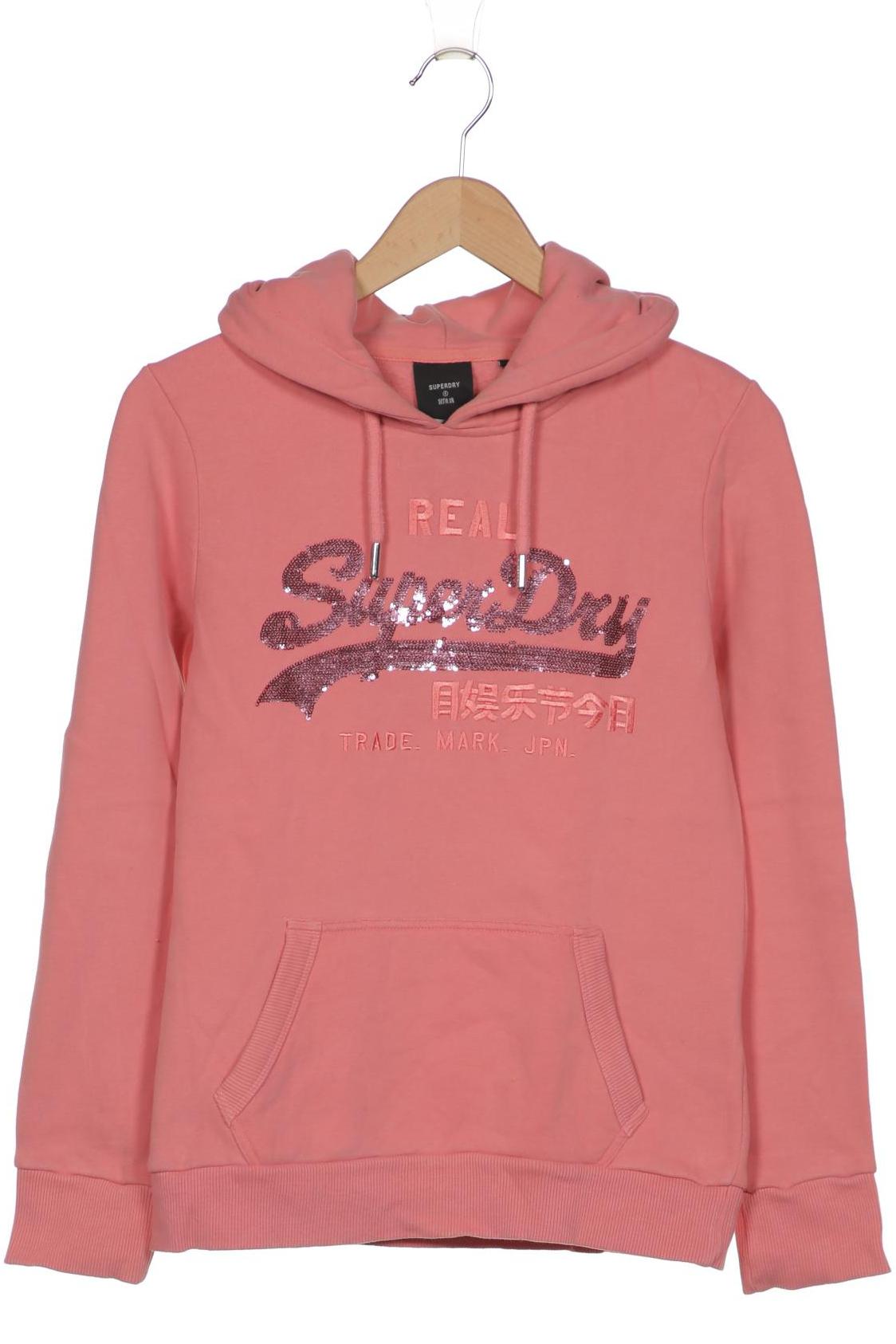 

Superdry Damen Kapuzenpullover, pink, Gr. 38