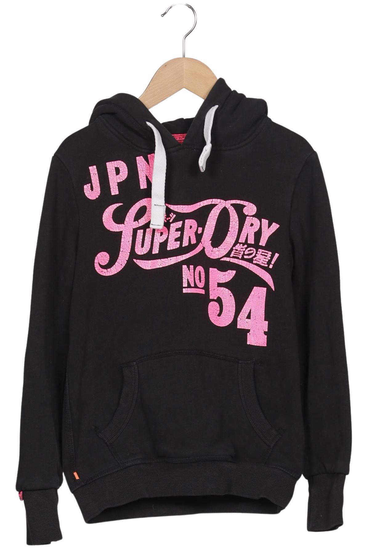 

Superdry Damen Kapuzenpullover, schwarz, Gr. 34