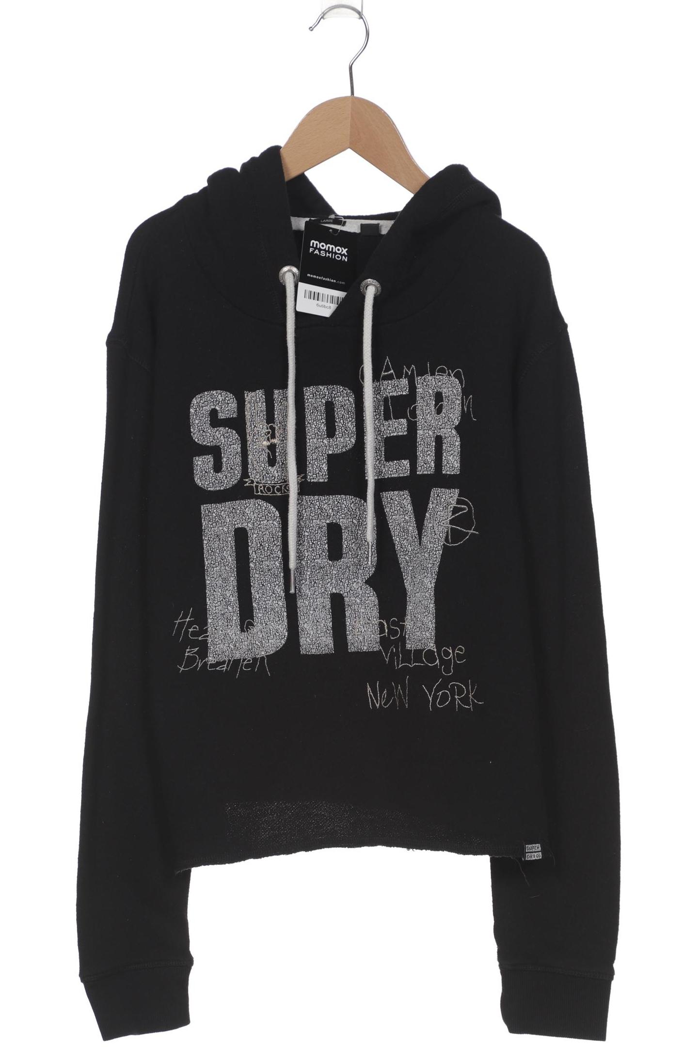 

Superdry Damen Kapuzenpullover, schwarz, Gr. 42