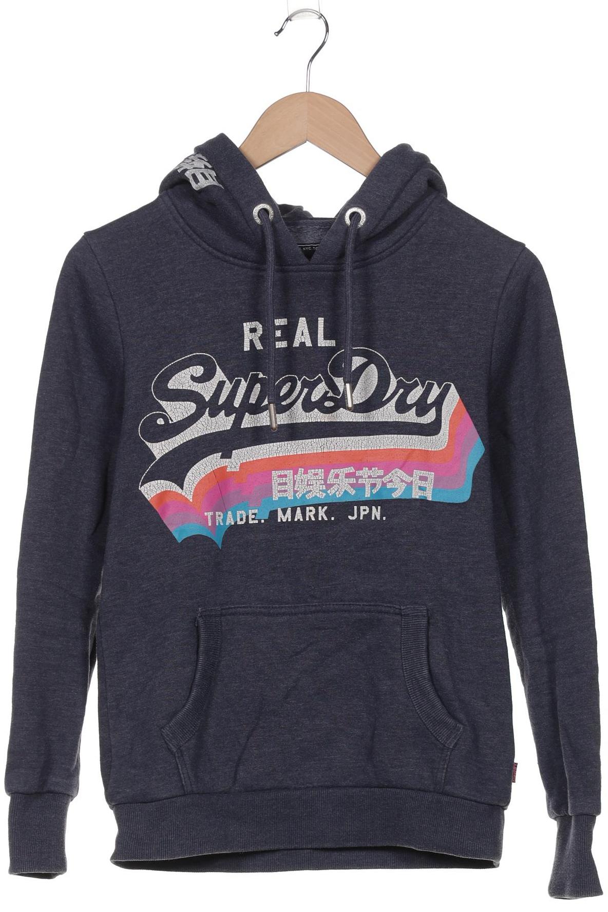 

Superdry Damen Kapuzenpullover, marineblau, Gr. 38