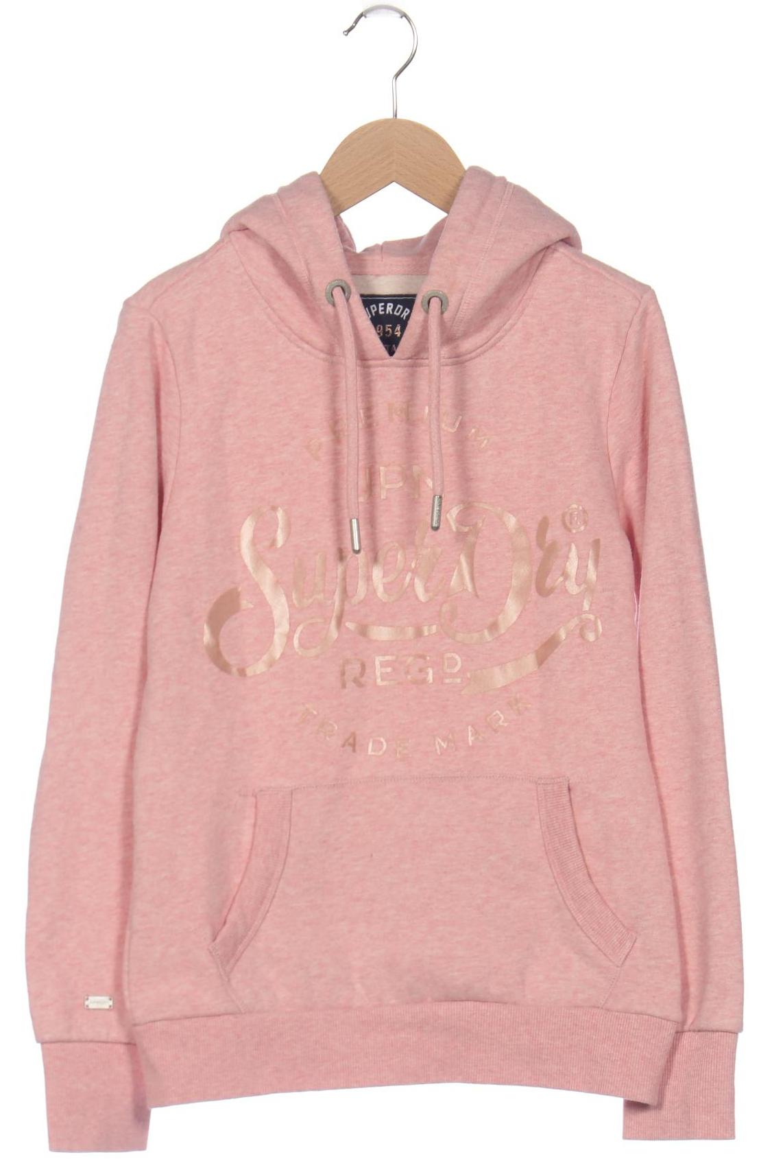 

Superdry Damen Kapuzenpullover, pink, Gr. 38