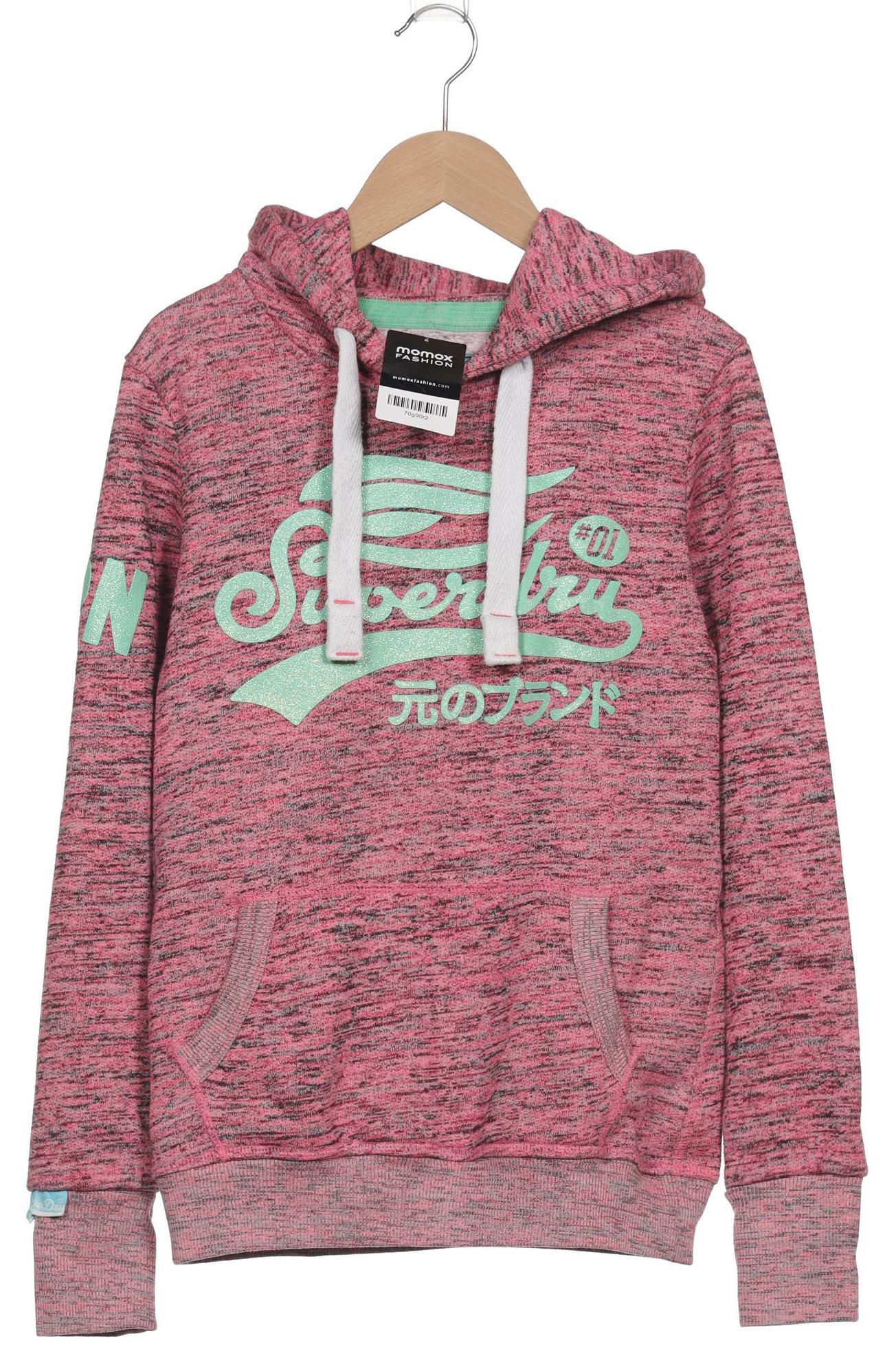 

Superdry Damen Kapuzenpullover, pink, Gr. 36