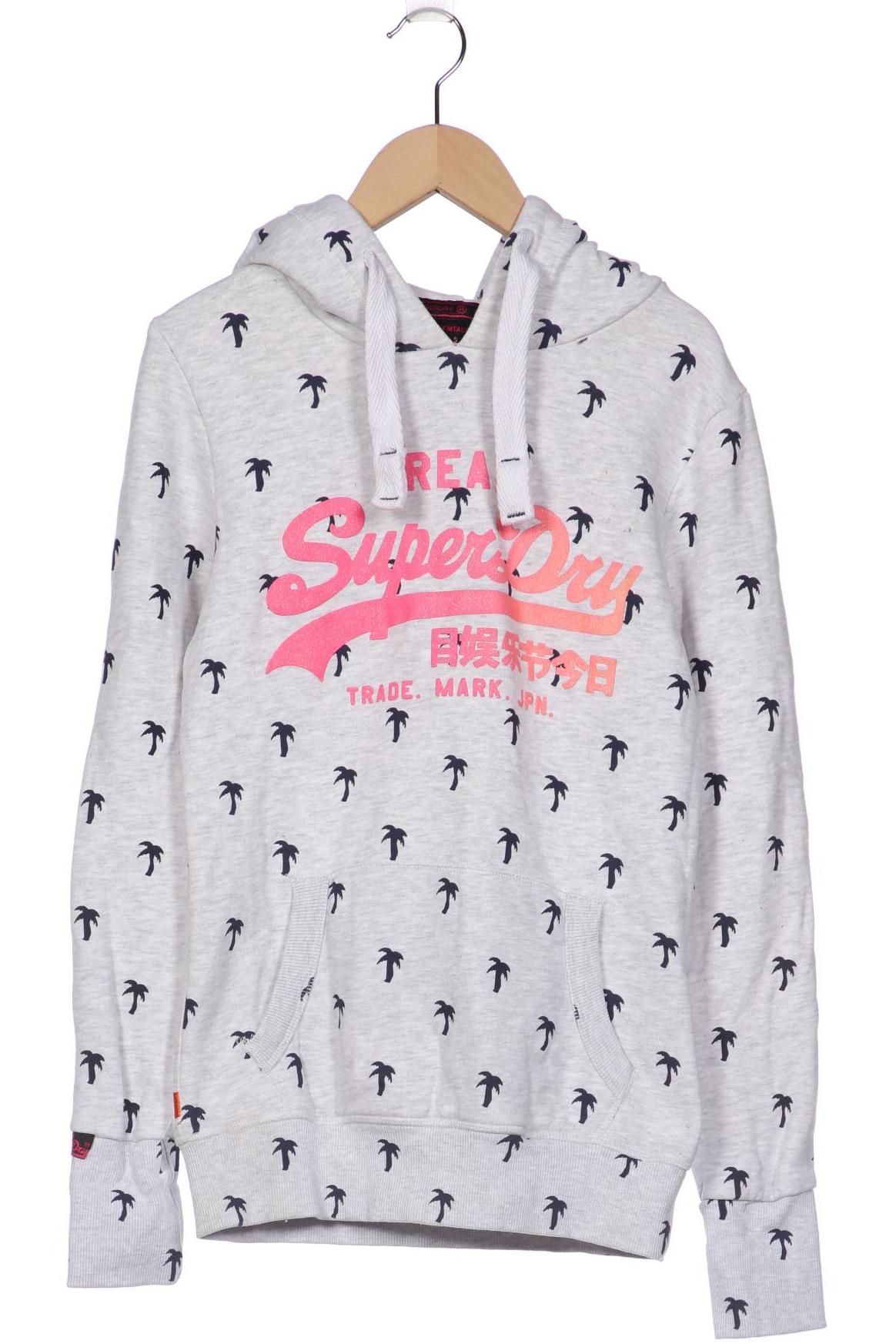 

Superdry Damen Kapuzenpullover, grau