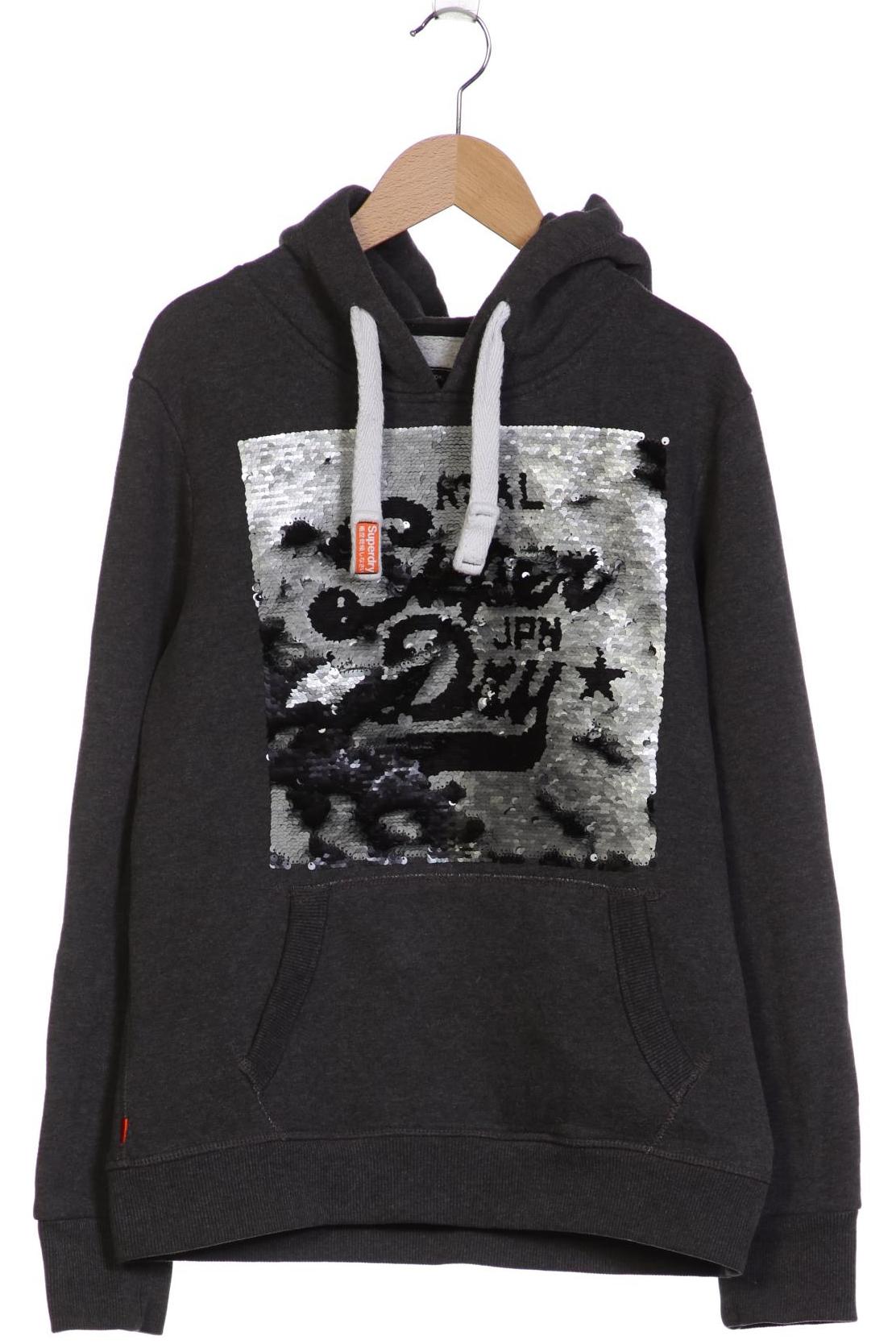 

Superdry Damen Kapuzenpullover, grau, Gr. 40