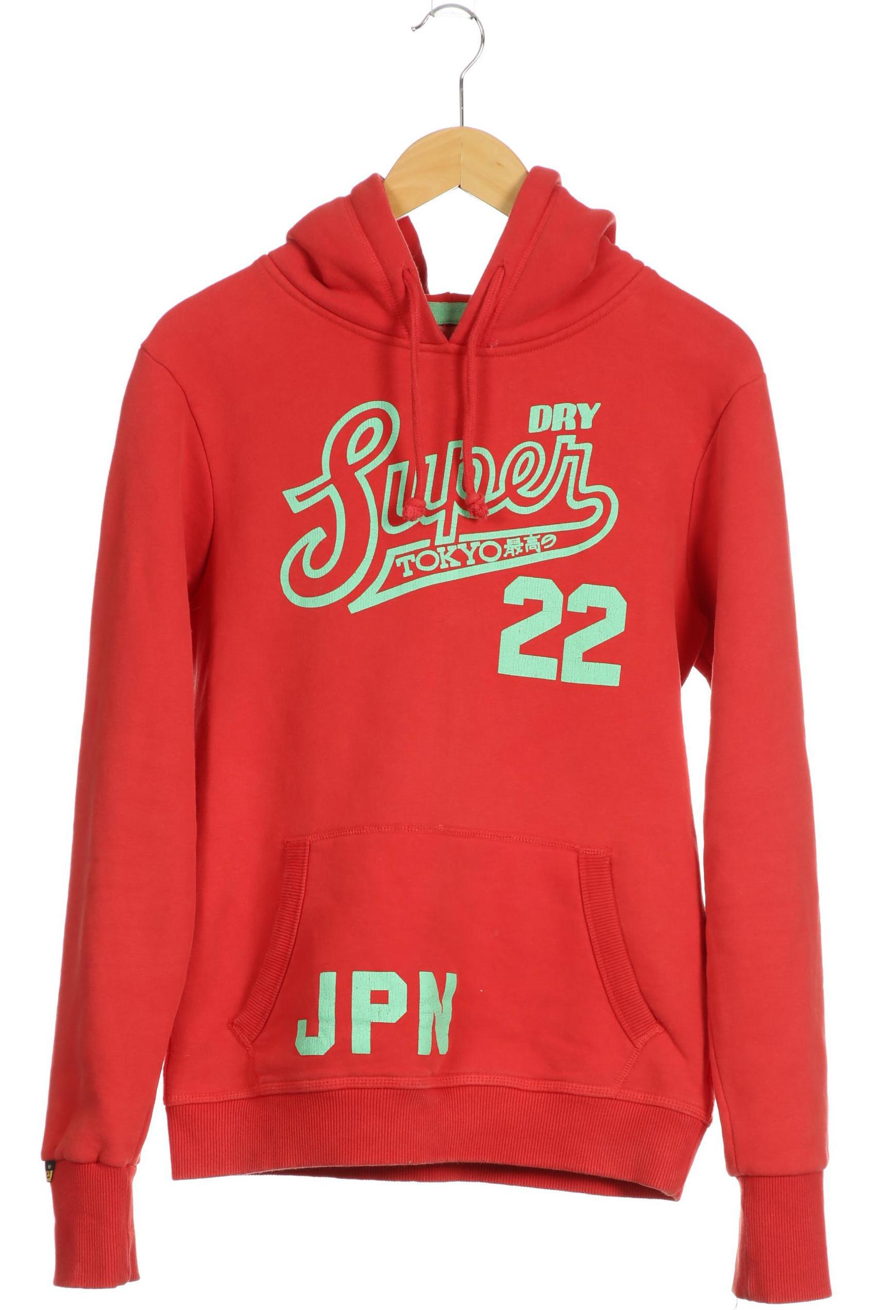 

Superdry Damen Kapuzenpullover, rot, Gr.