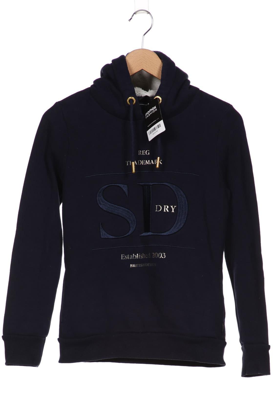 

Superdry Damen Kapuzenpullover, marineblau, Gr. 38