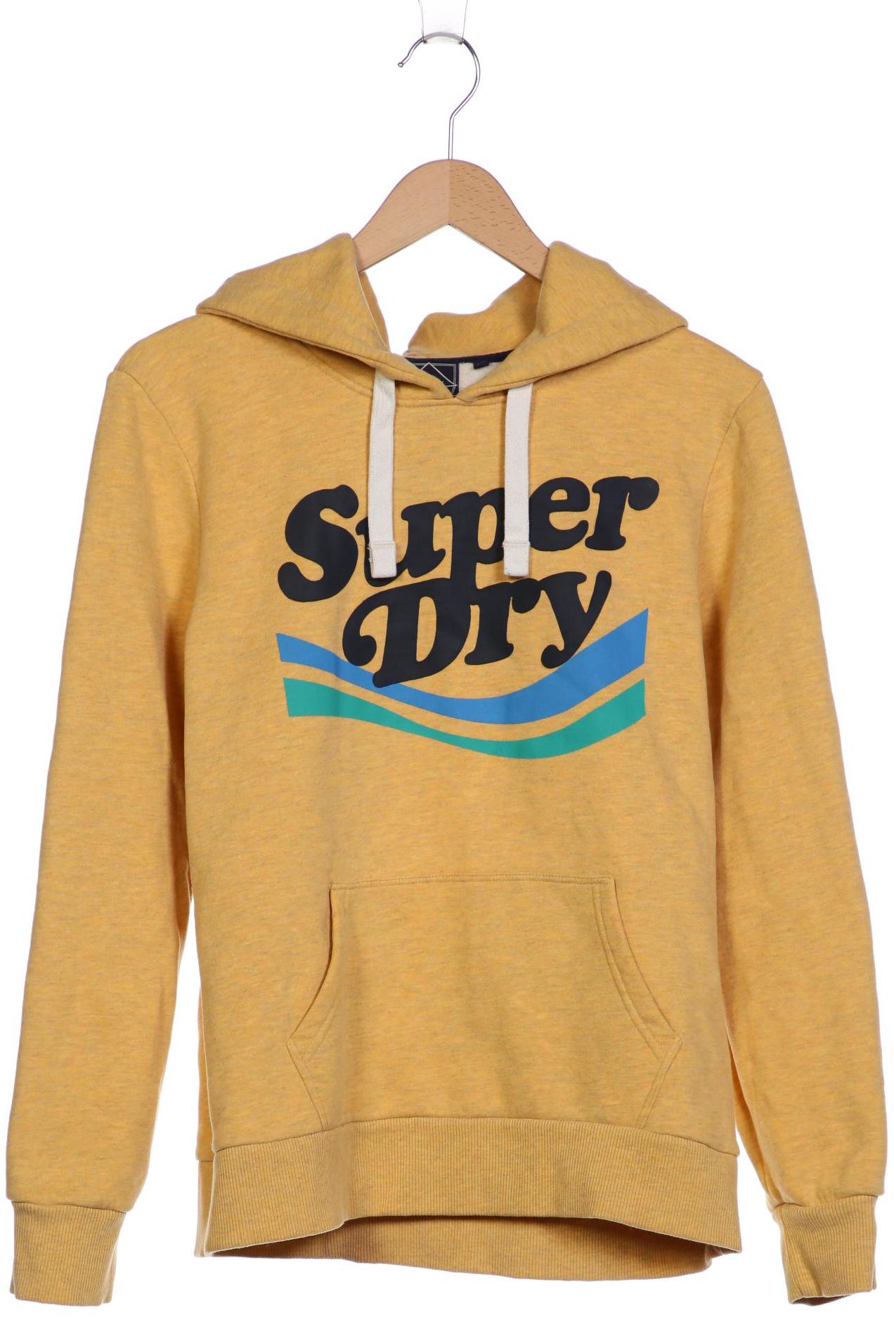 

Superdry Damen Kapuzenpullover, gelb, Gr. 40