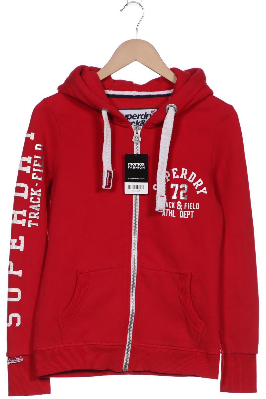 

Superdry Damen Kapuzenpullover, rot