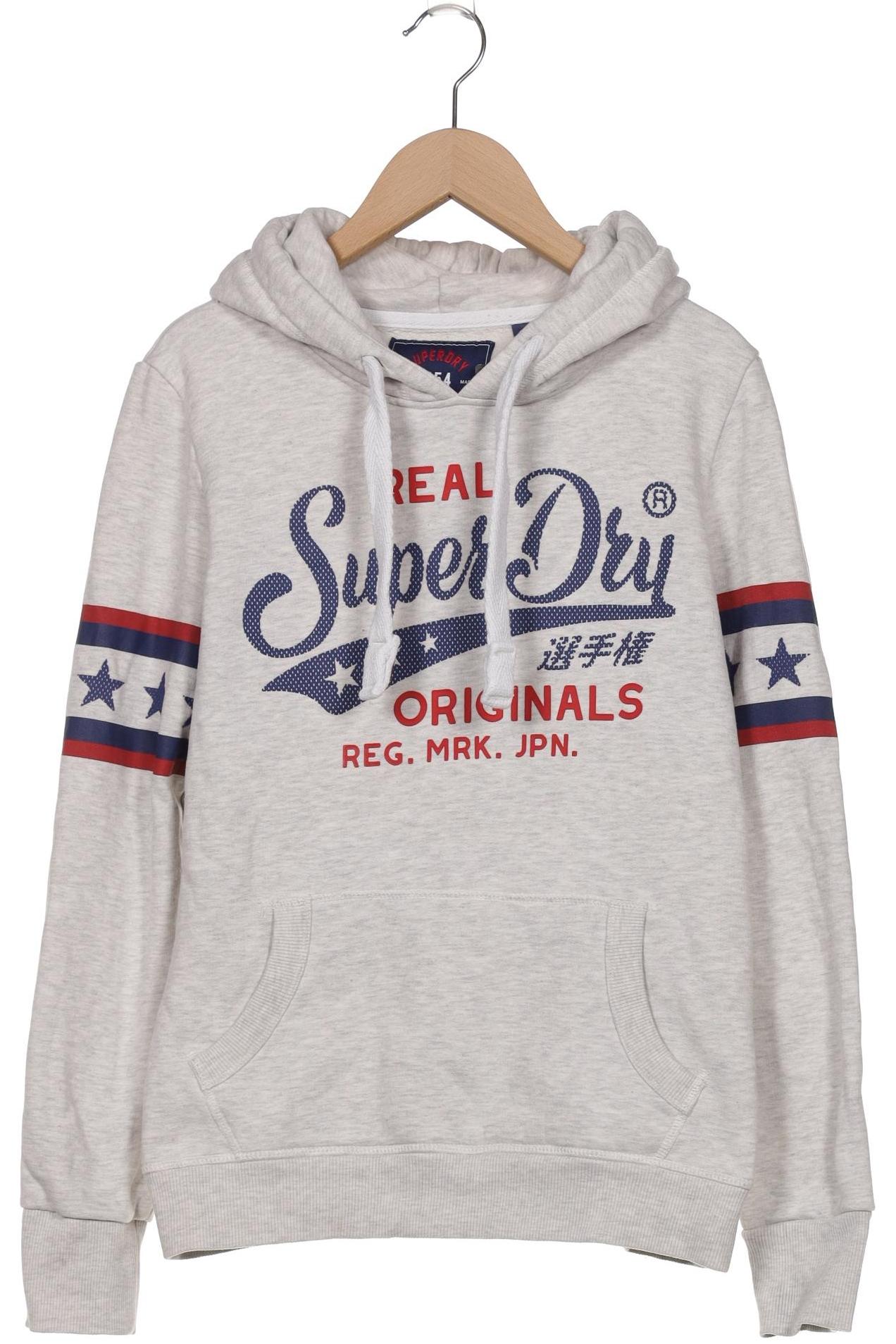 

Superdry Damen Kapuzenpullover, grau, Gr. 38