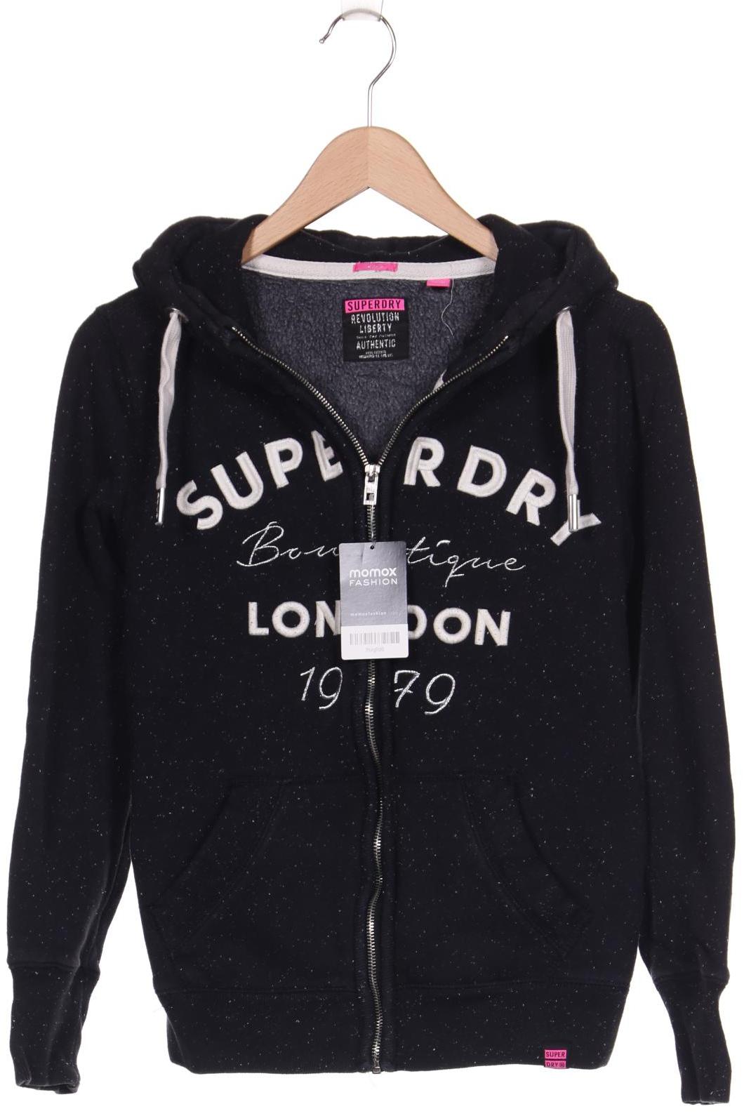 

Superdry Damen Kapuzenpullover, schwarz, Gr. 40