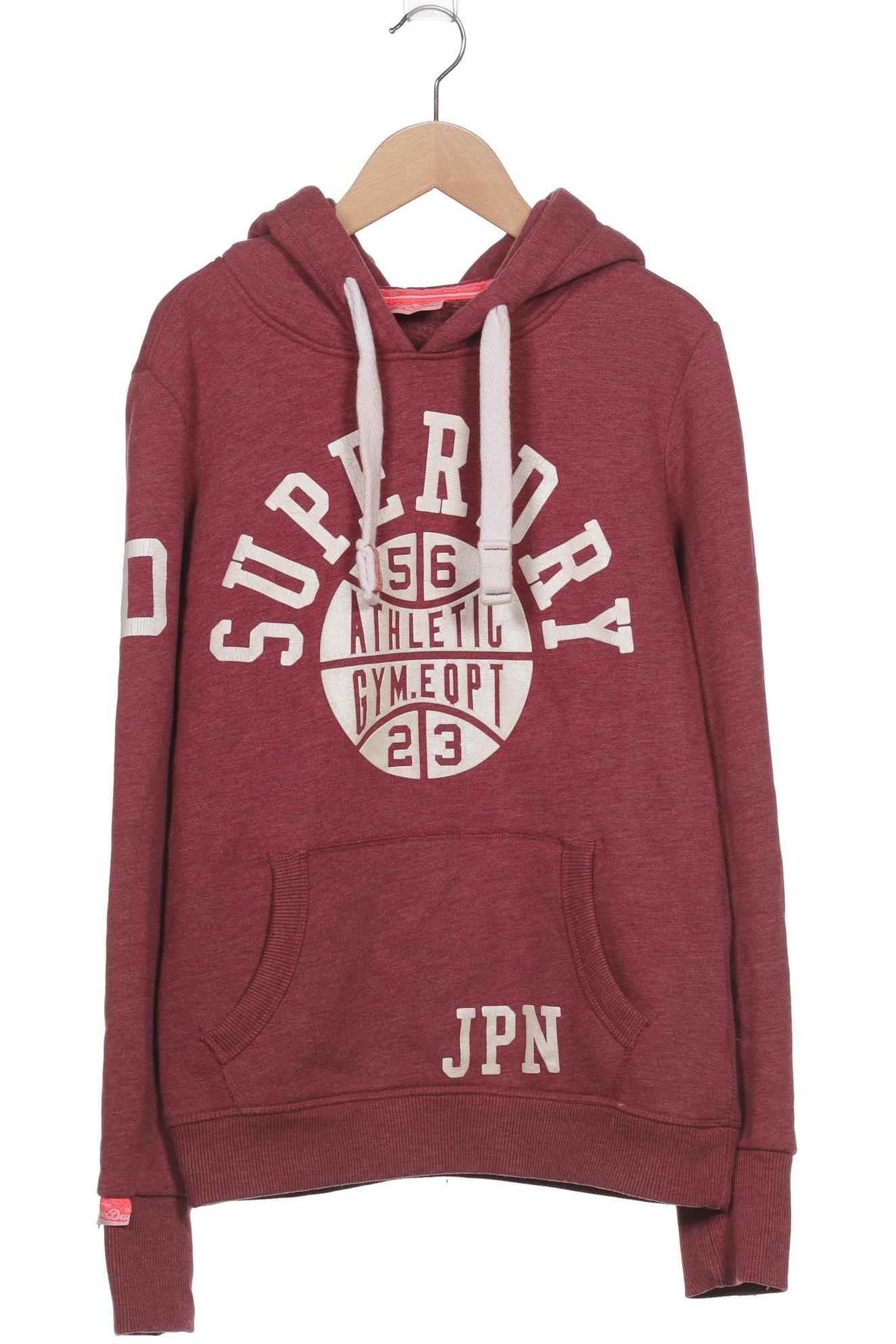 

Superdry Damen Kapuzenpullover, bordeaux, Gr. 36