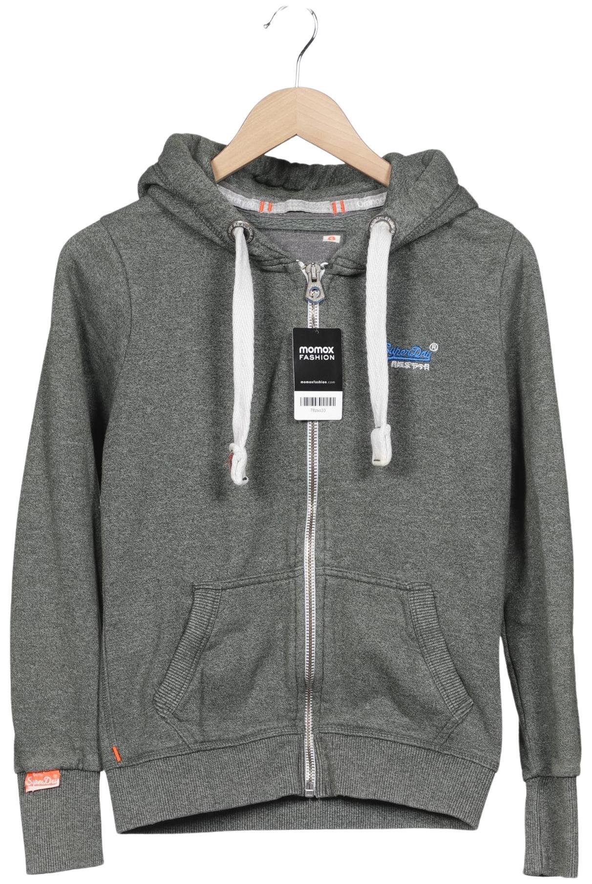 

Superdry Damen Kapuzenpullover, grau, Gr. 36